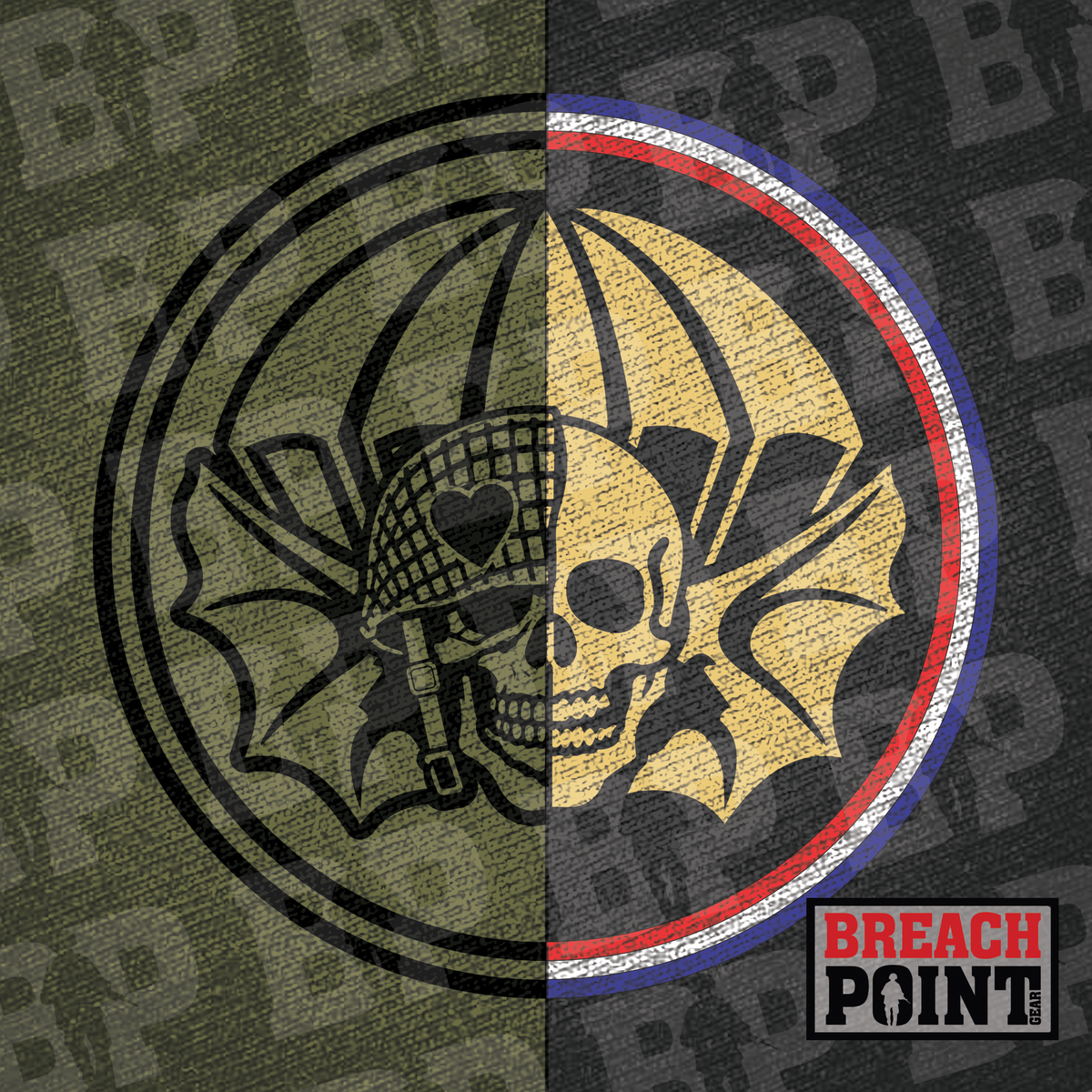 "BASTARDS" 3/B/2-502nd Infantry Regiment - Sweatshirt (B178-3)
