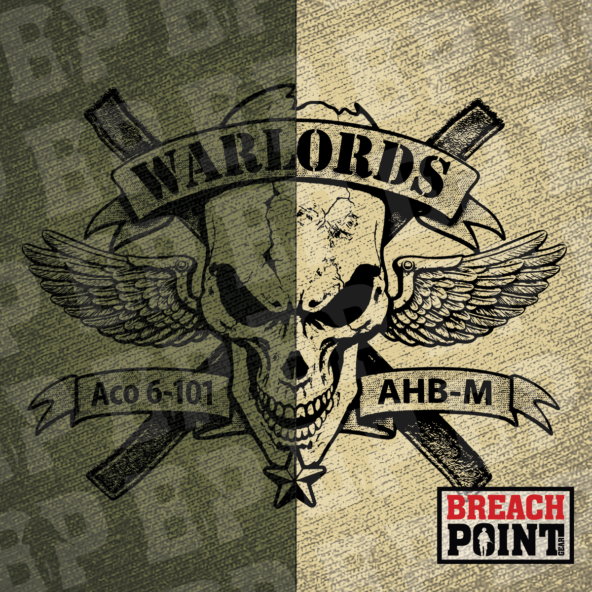 "WARLORDS" A/6-101st Combat Aviation Battalion - Sweatshirt (B175-2)