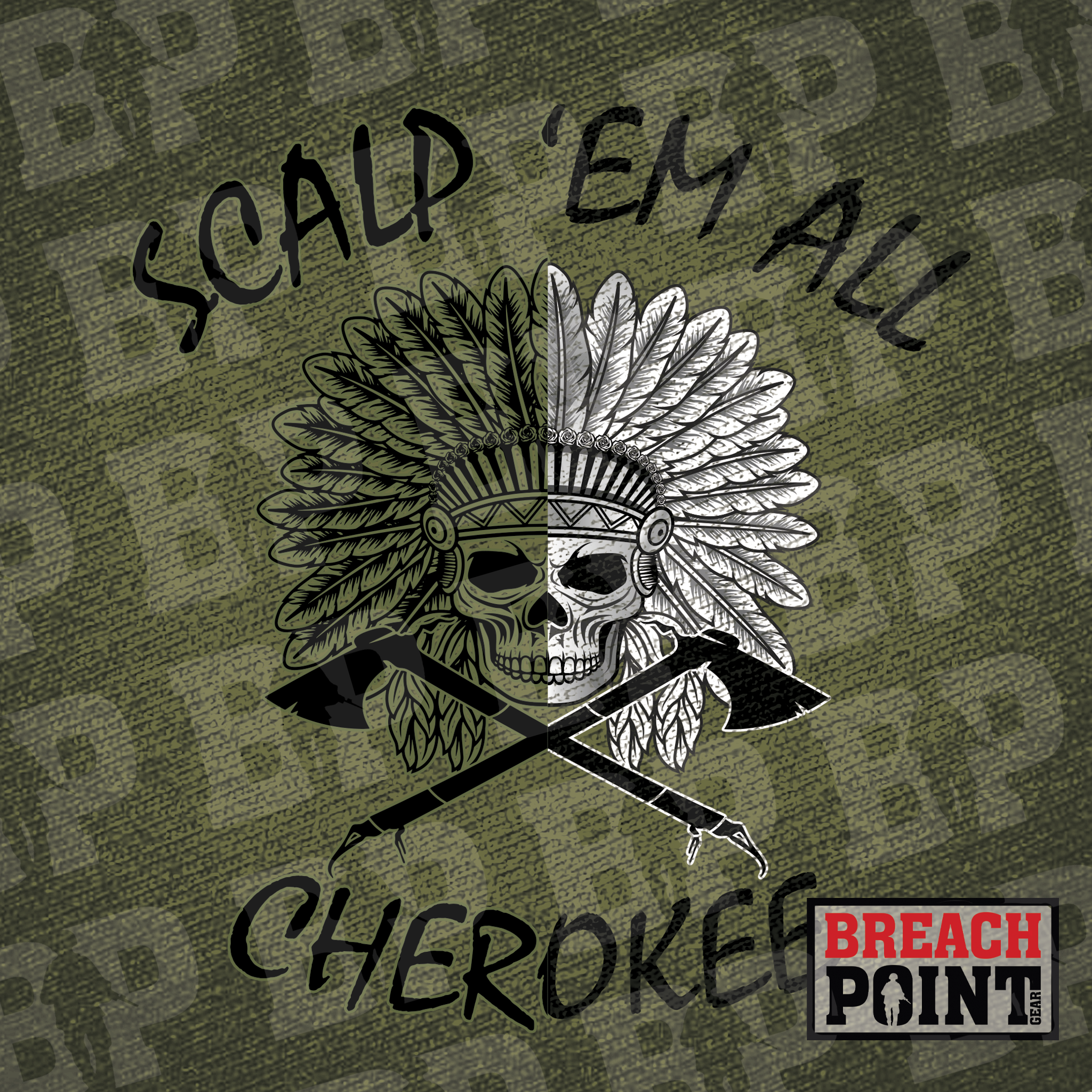 "CHEROKEE" C/1-26th Infantry Regiment - Hoodie