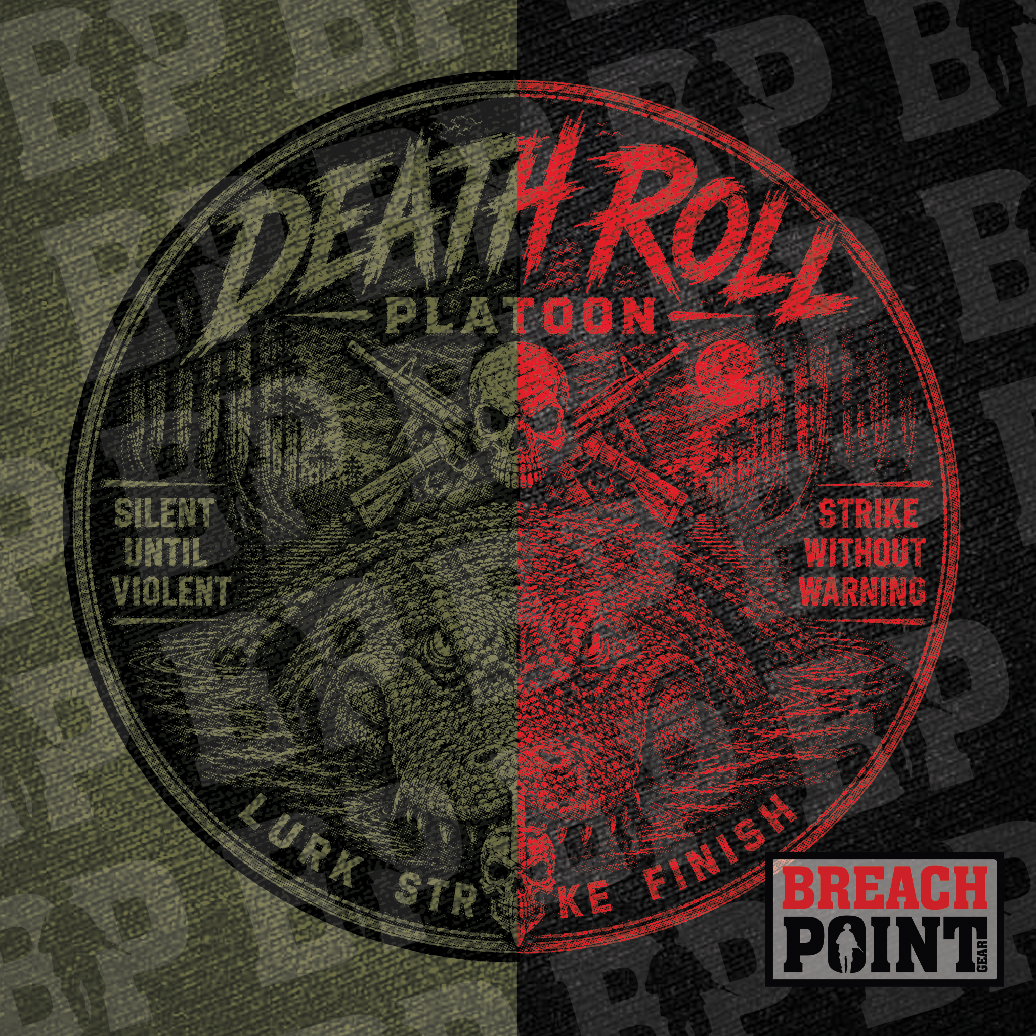 "DEATH ROLL" 1/A/2-327th Infantry Regiment - Hoodie (B147-2)