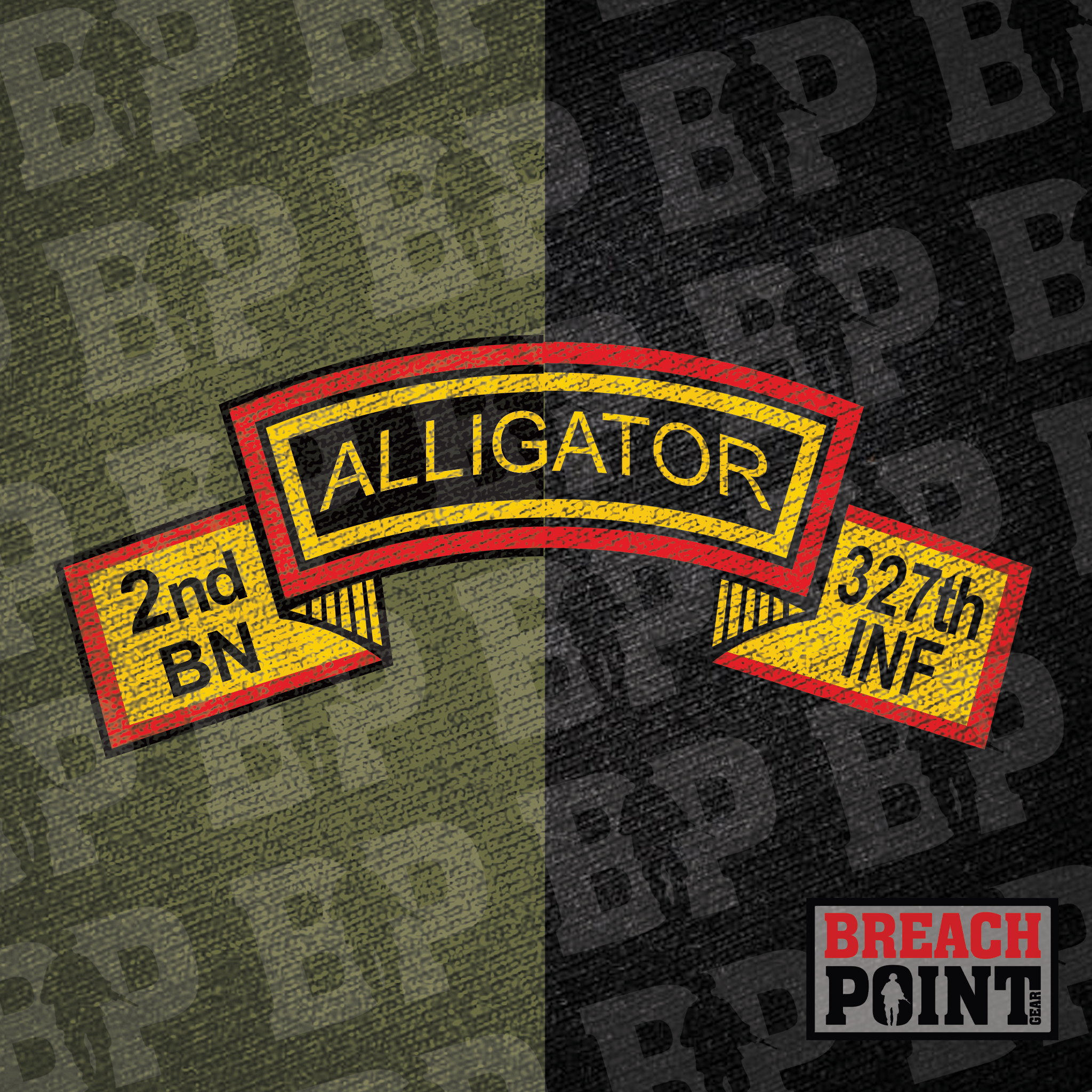 "DEATH ROLL" 1/A/2-327th Infantry Regiment - T-Shirt (B147-1)