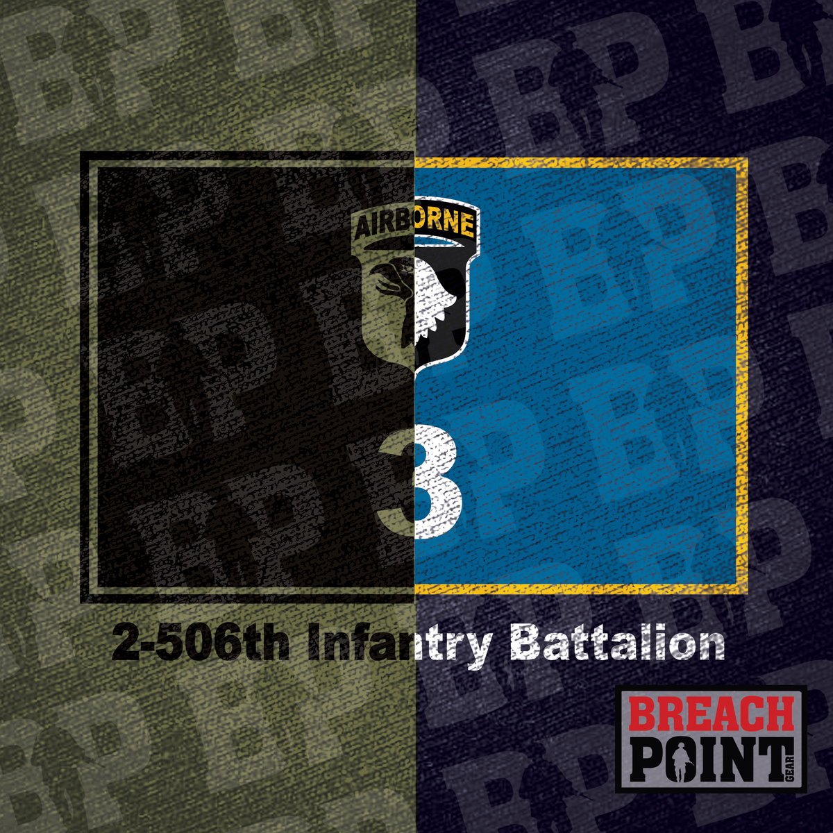 "DOG" B/2-506th Infantry Regiment - Hoodie (B167-2)