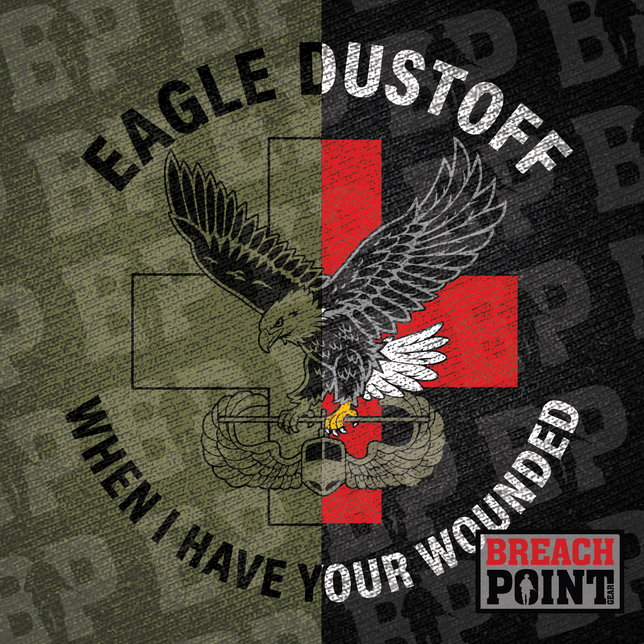 "EAGLE DUSTOFF" F/6-101st Combat Aviation Battalion - Sweatshirt (B139-2)