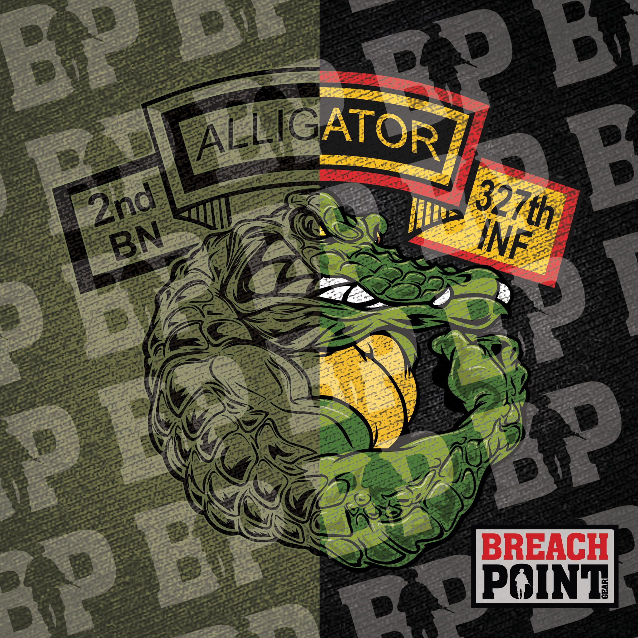 "GATOR" A/2-327th Infantry Regiment - Sweatshirt (1)