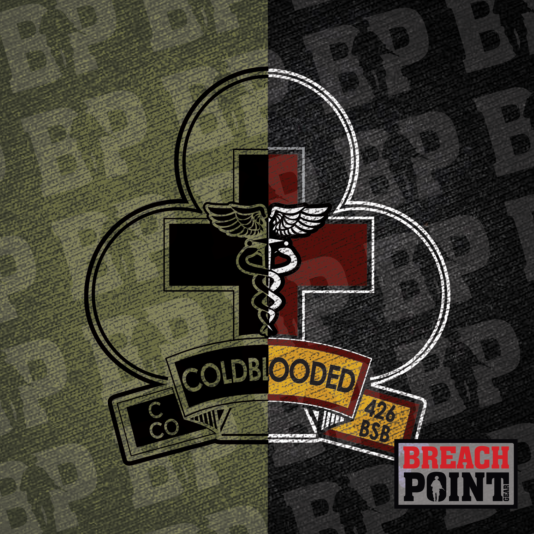 "ICE COLD" C/426th LSB - Military Tee (1)