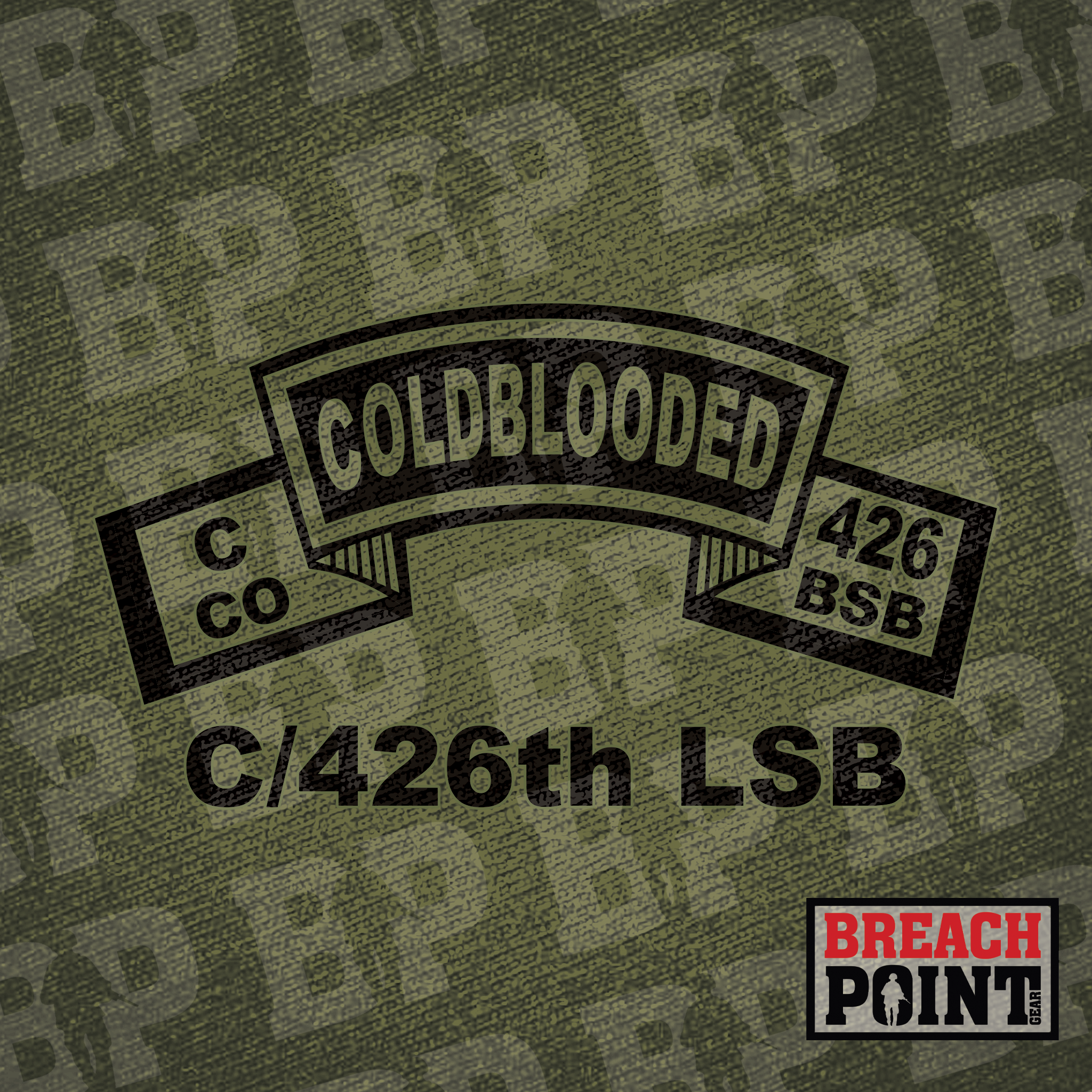 "ICE COLD" C/426th LSB - Military Tee (2)