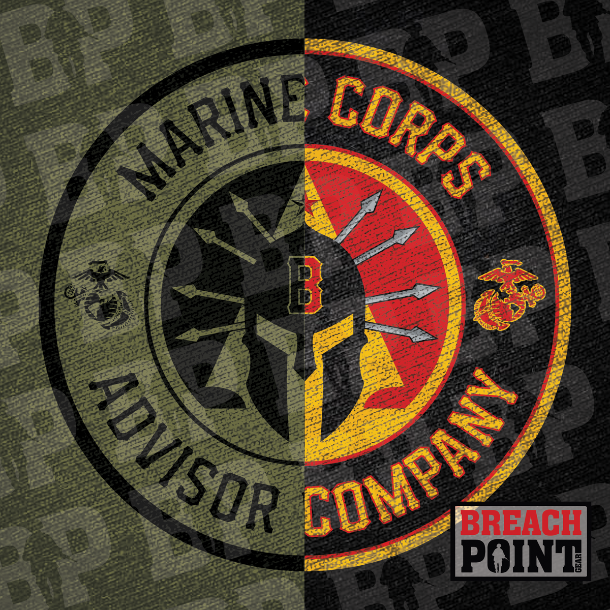 "MCAC-B" B/Marine Corps Advisor Company - Polo (B173-8)
