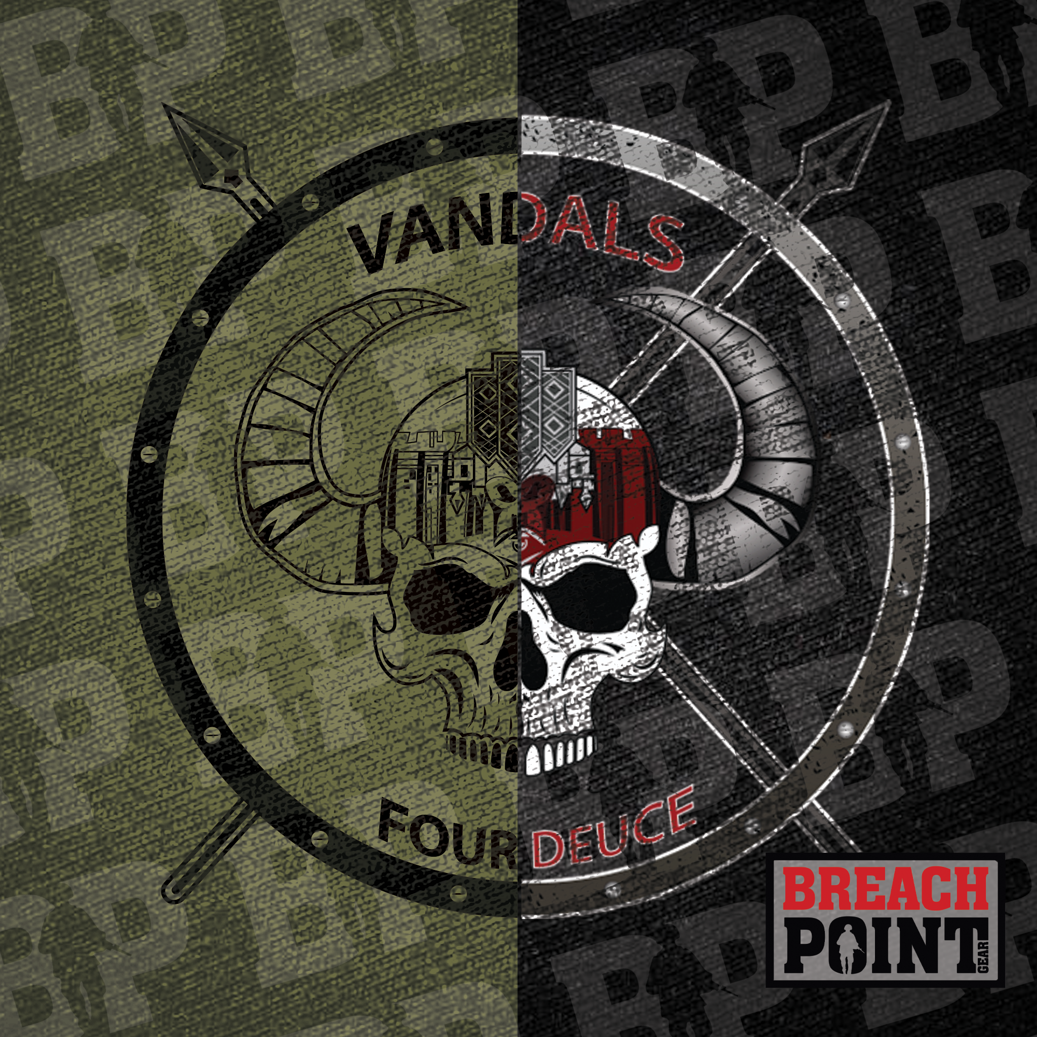 "VANDALS" 42nd CEC-I/326th Division Engineer Battalion - T-Shirt