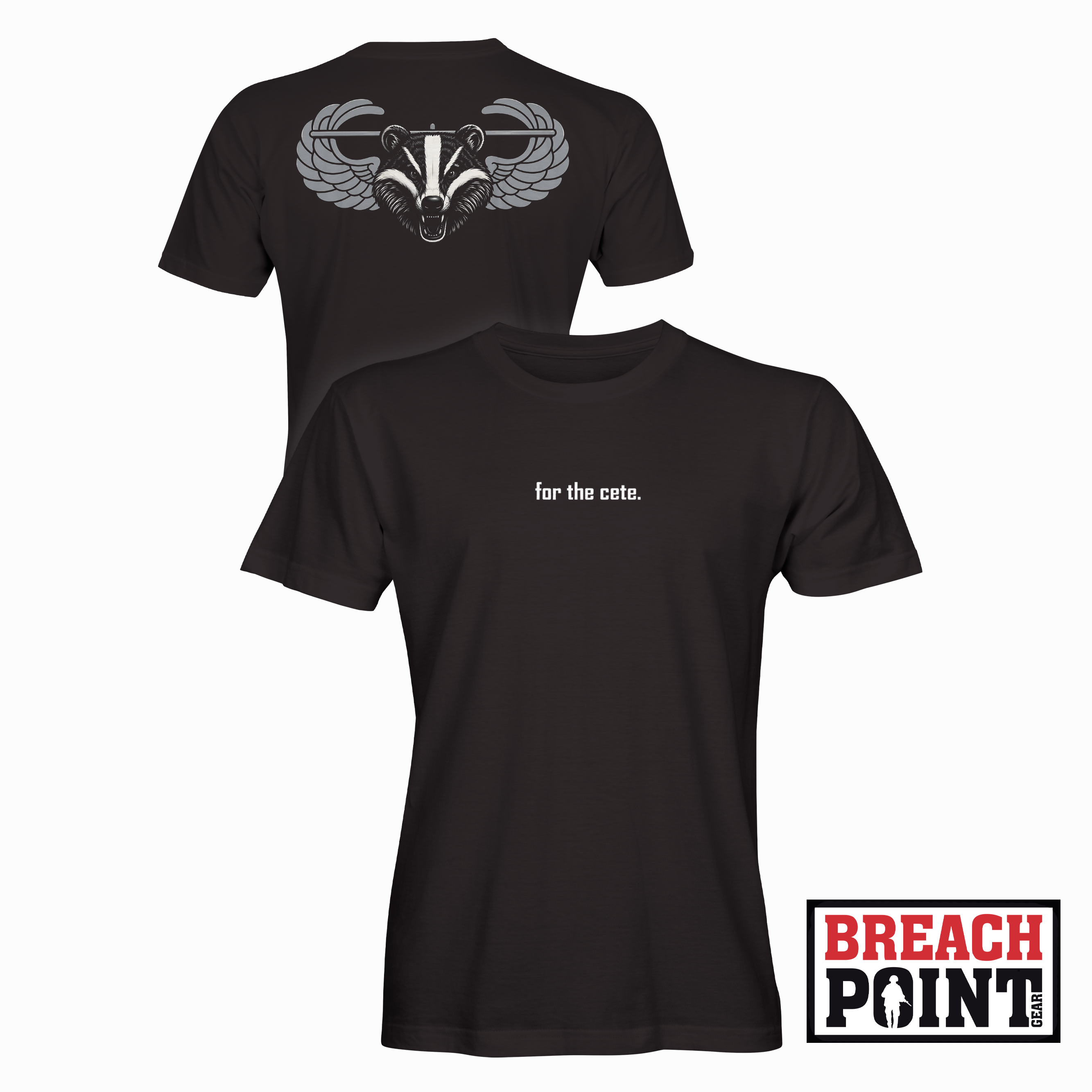 "BADGERS" B/302nd Intelligence and Electronic Warfare Battalion - T-Shirt (B152-4)