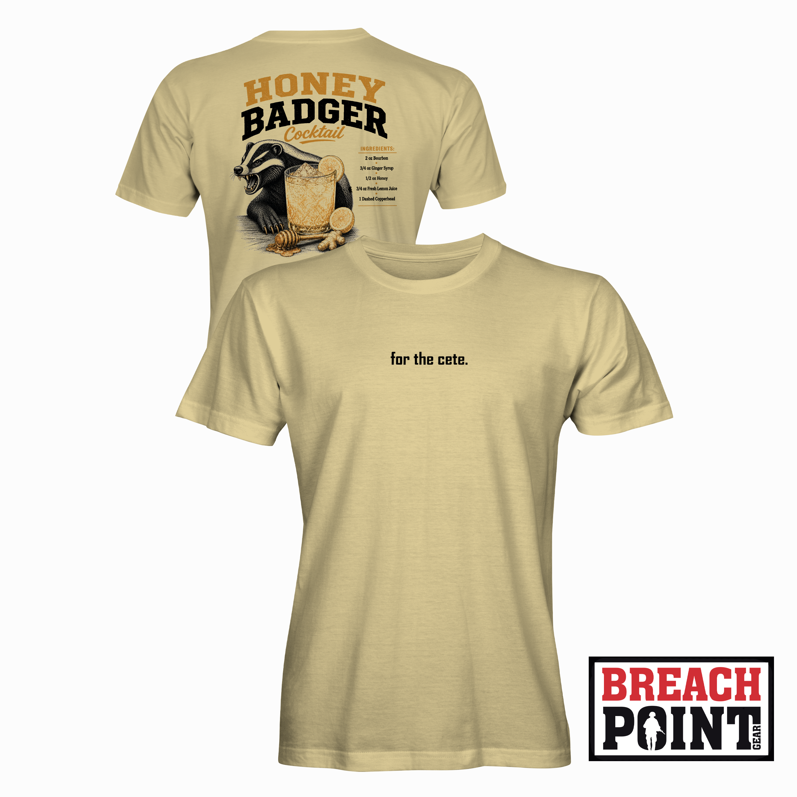 "BADGERS" B/302nd Intelligence and Electronic Warfare Battalion - T-Shirt (B152-5)