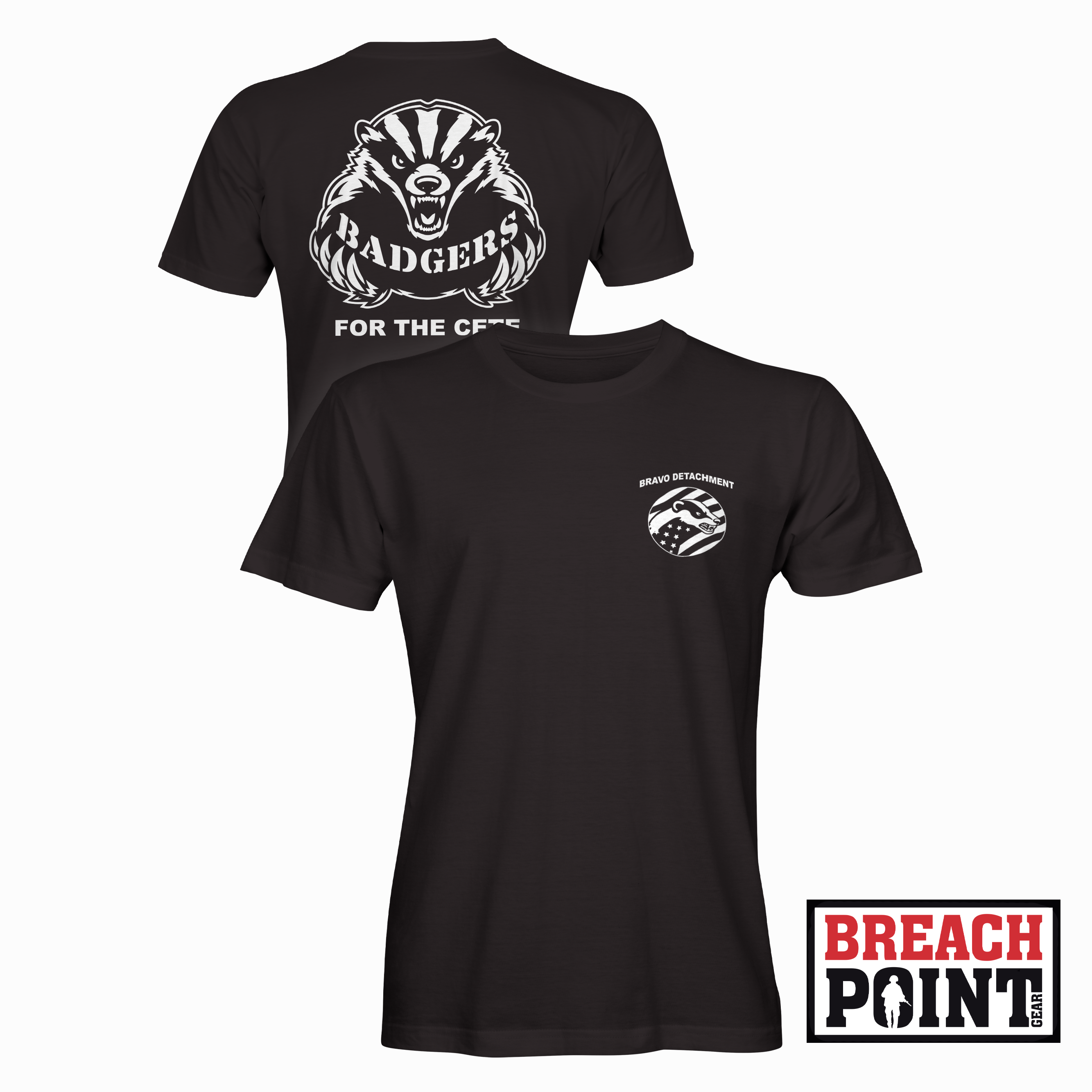 "BADGERS" B/302nd Intelligence and Electronic Warfare Battalion - T-Shirt (B152-6)