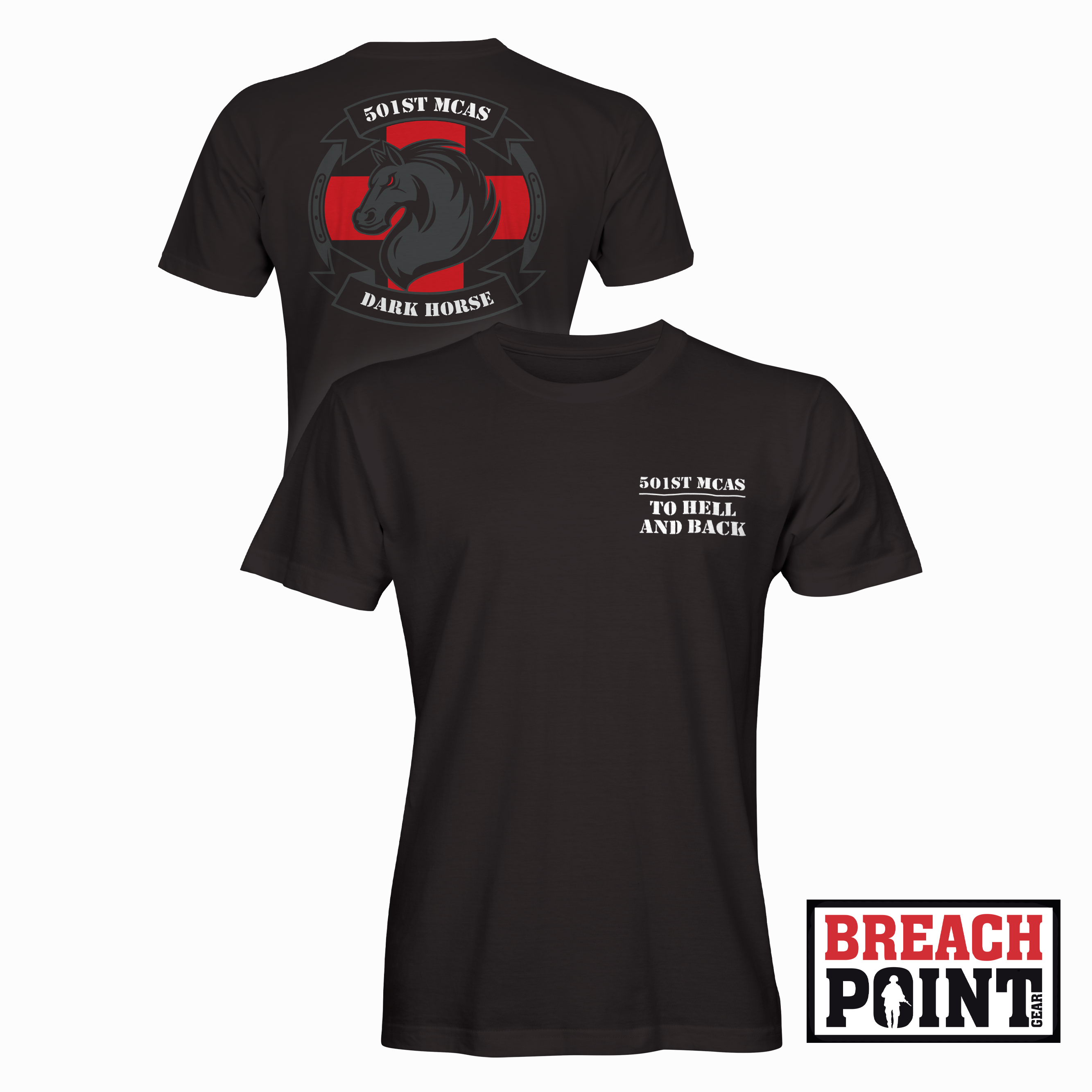 "DARK HORSE" 501st Medical Company Area Support - T-Shirt (B157)