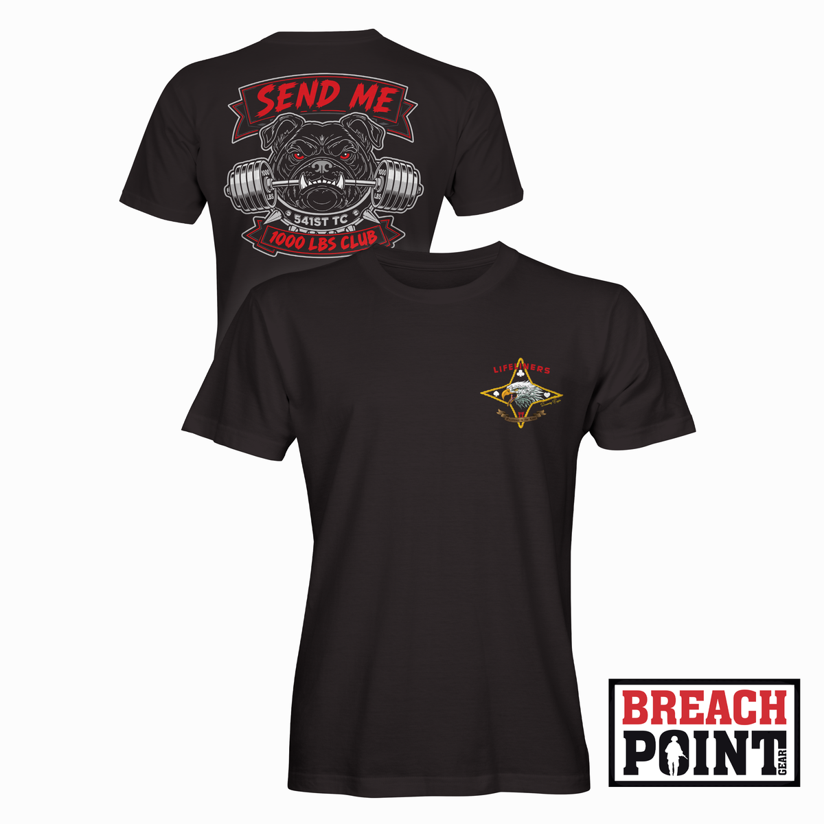 "FUEL DAWGS" 541st Transportation Company/129th Division Sustainment Support Battalion - T-Shirt (B162-2)
