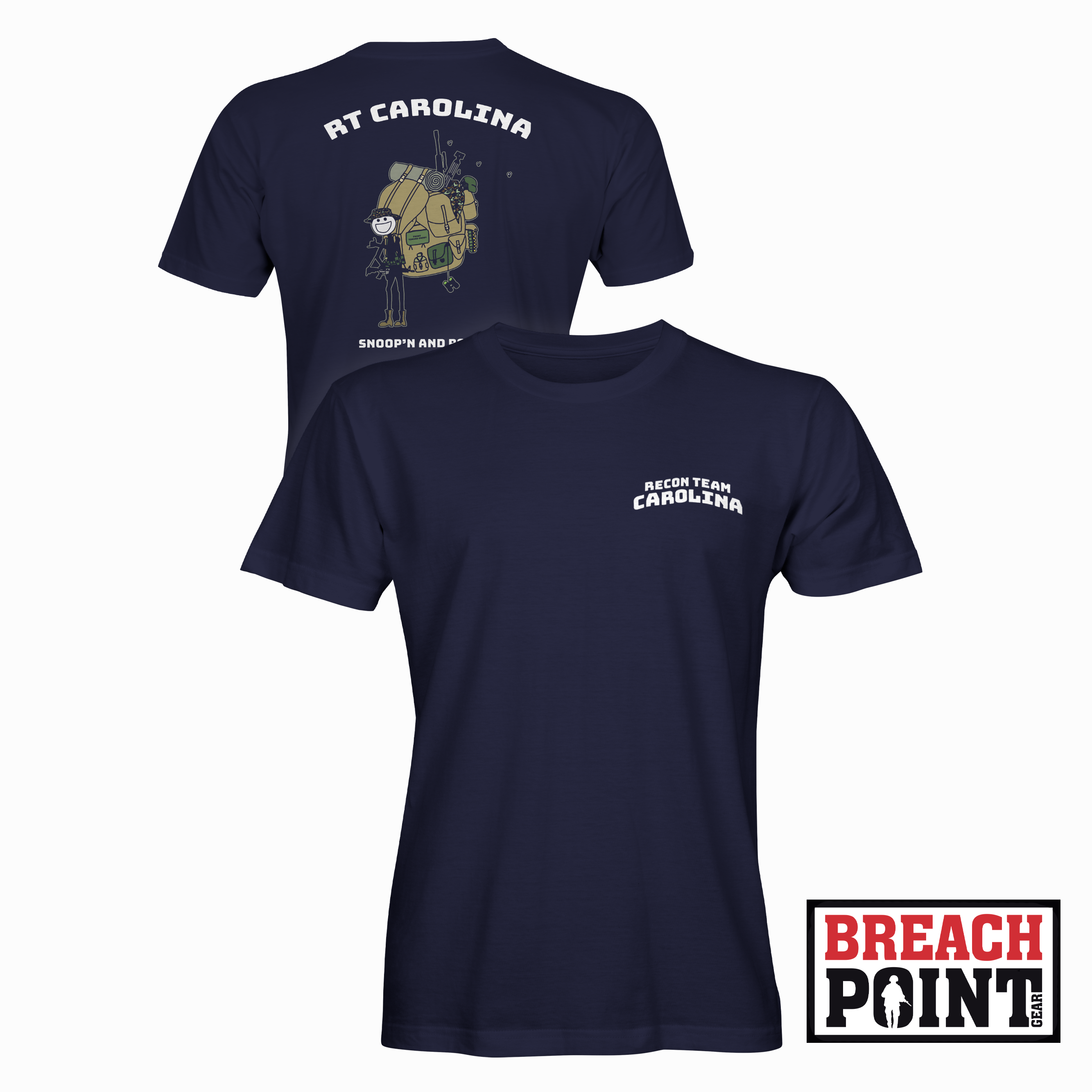 "RT CAROLINA" 2/MFRC/3rd Mobile Brigade Combat Team - T-Shirt (B155)