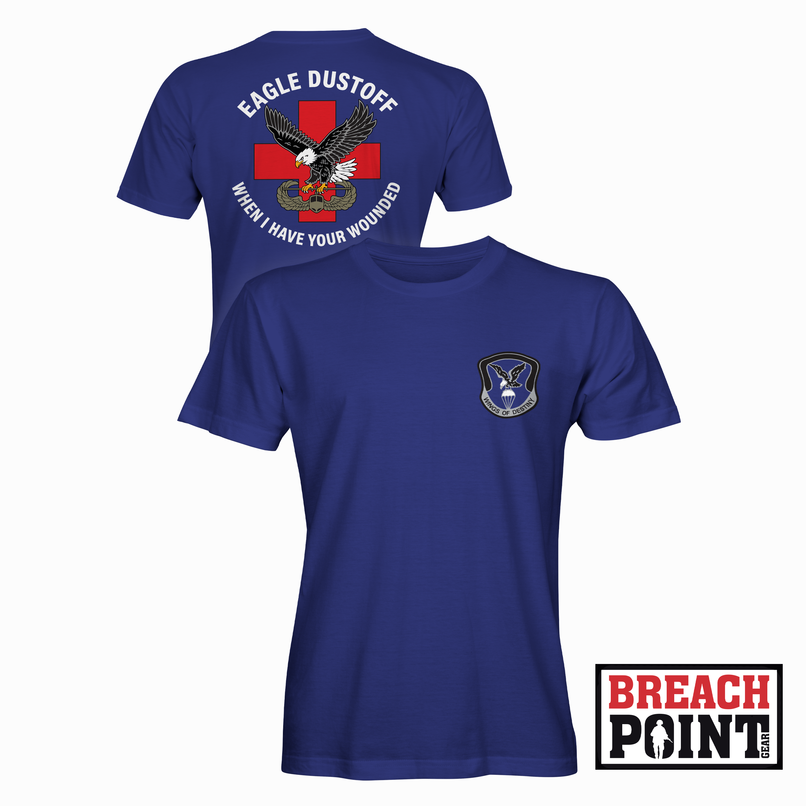 "EAGLE DUSTOFF" F/6-101st Combat Aviation Battalion - T-Shirt (B139-1)