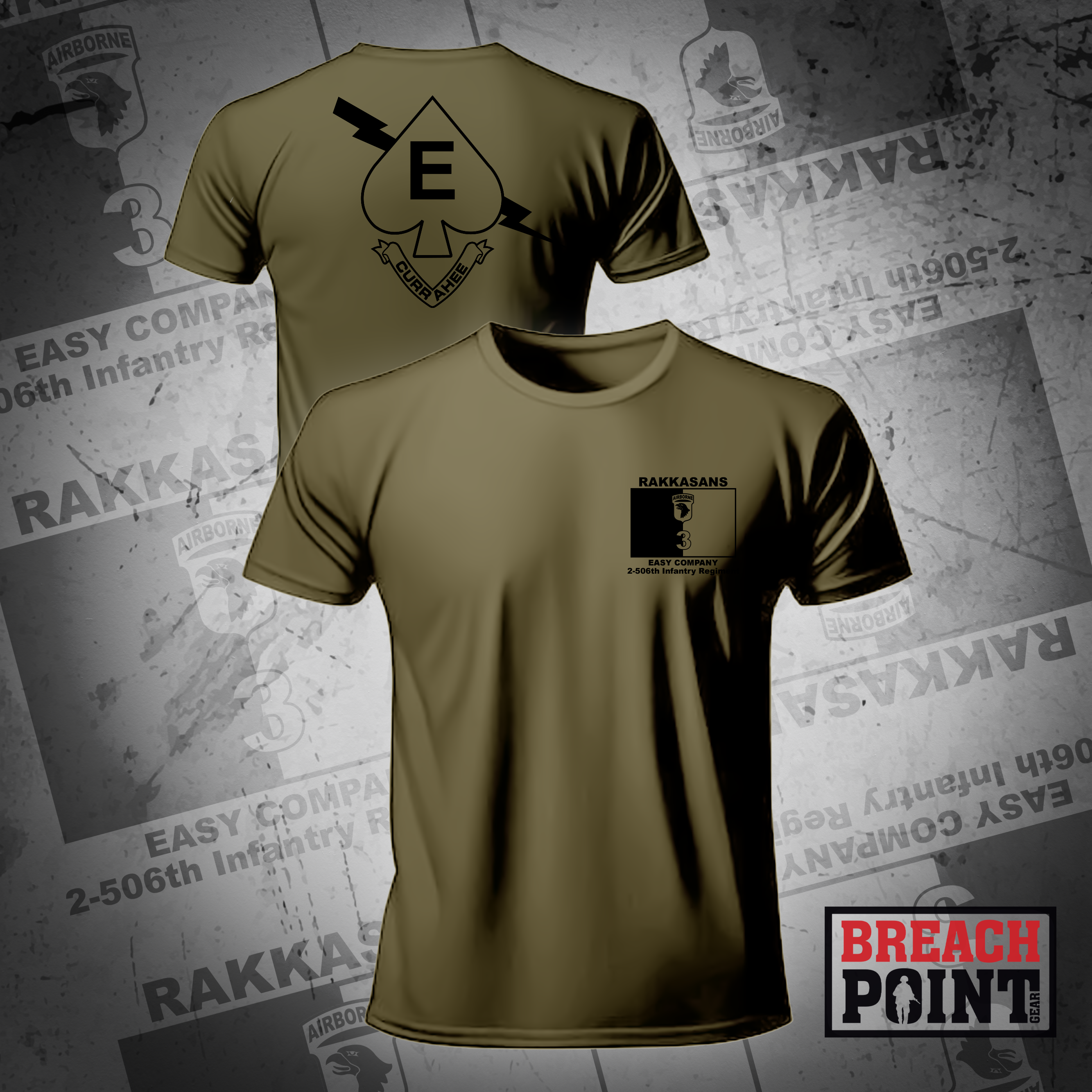 "EASY COMPANY" E/2-506th Infantry Regiment - Military Tee