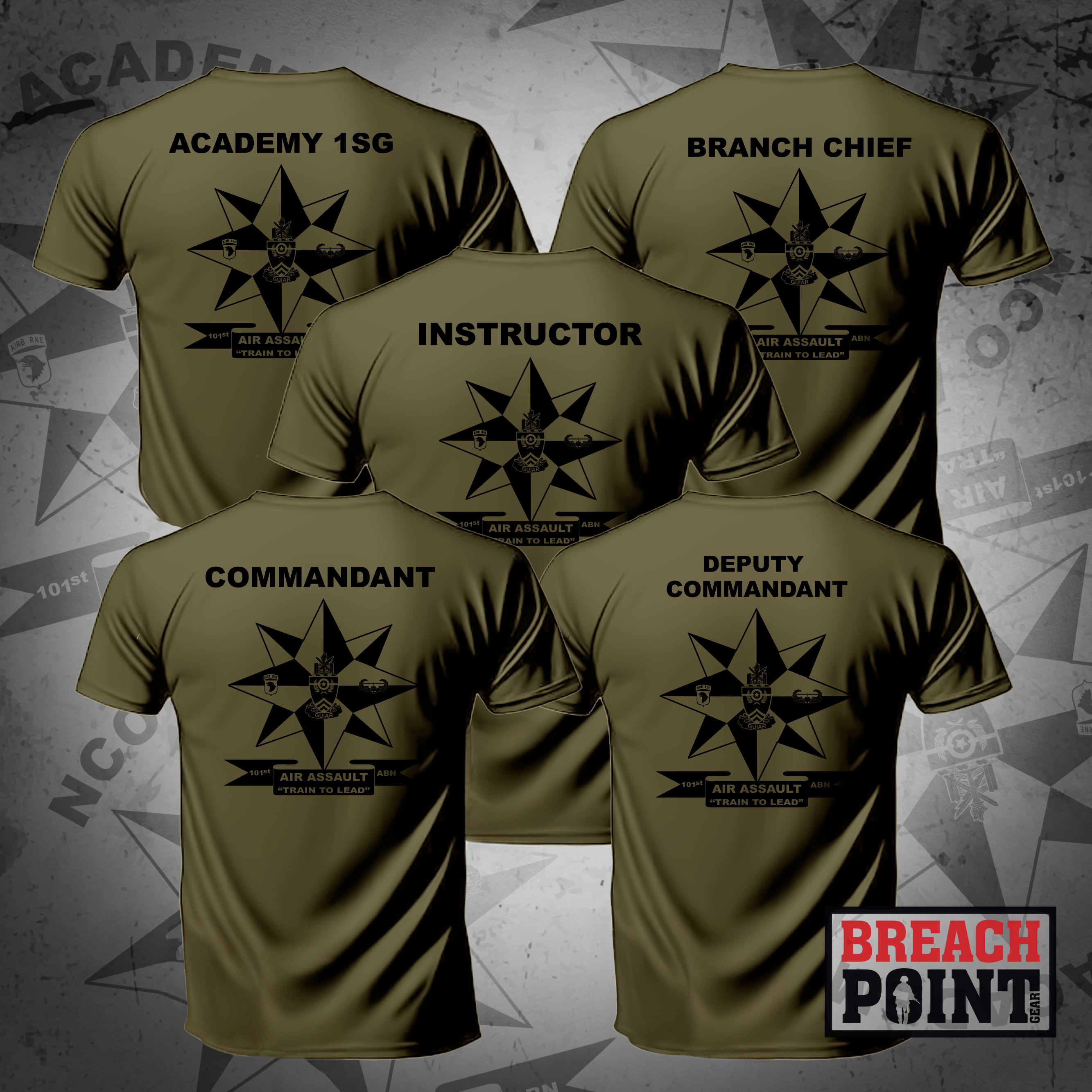 "NCO ACADEMY" Fort Campbell - Military Tee