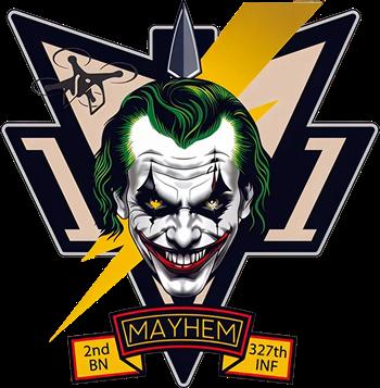 "MAYHEM" MPC/2-327th Infantry Regiment
