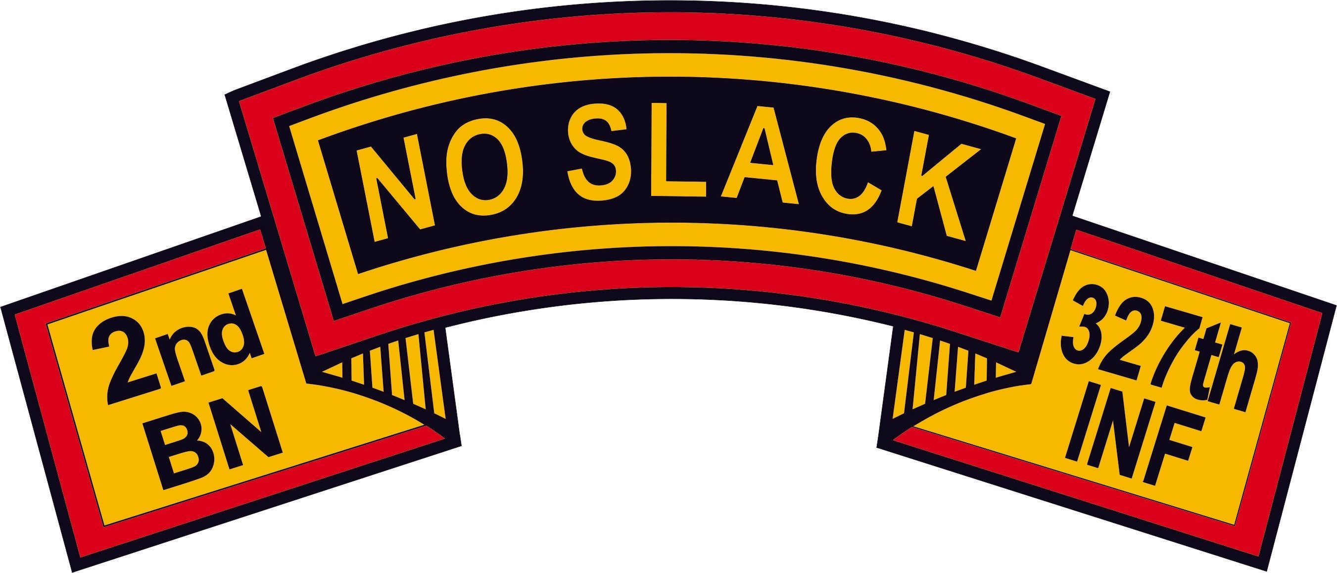 "NO SLACK" 2-327th Infantry Regiment