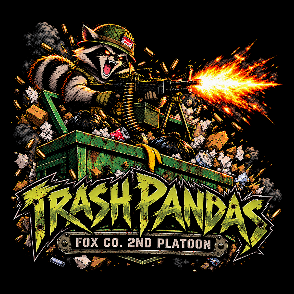 "TRASH PANDAS" 2/F/1-101st Combat Aviation Battalion
