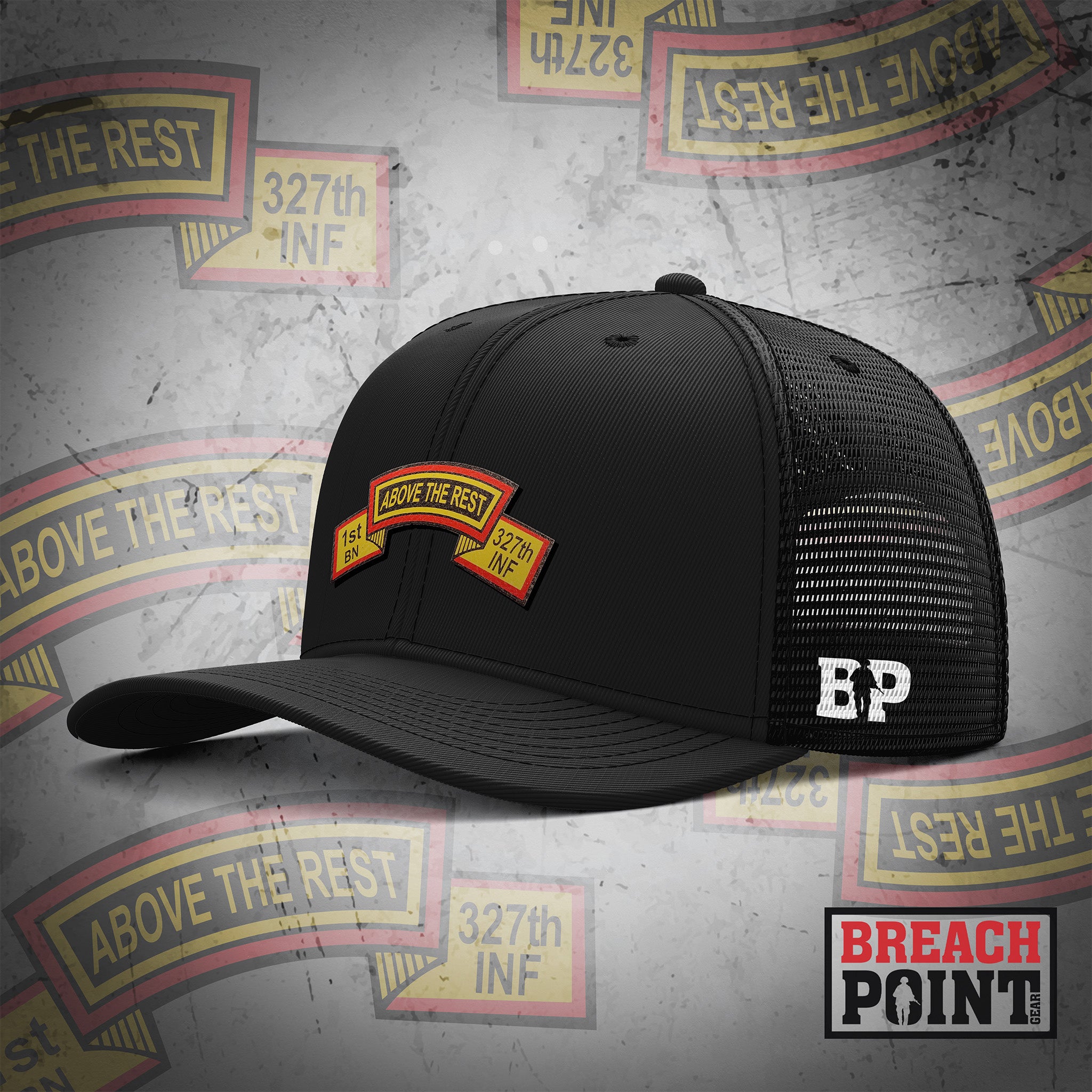 "BULLDOGS" 1-327th Infantry Regiment - Cap