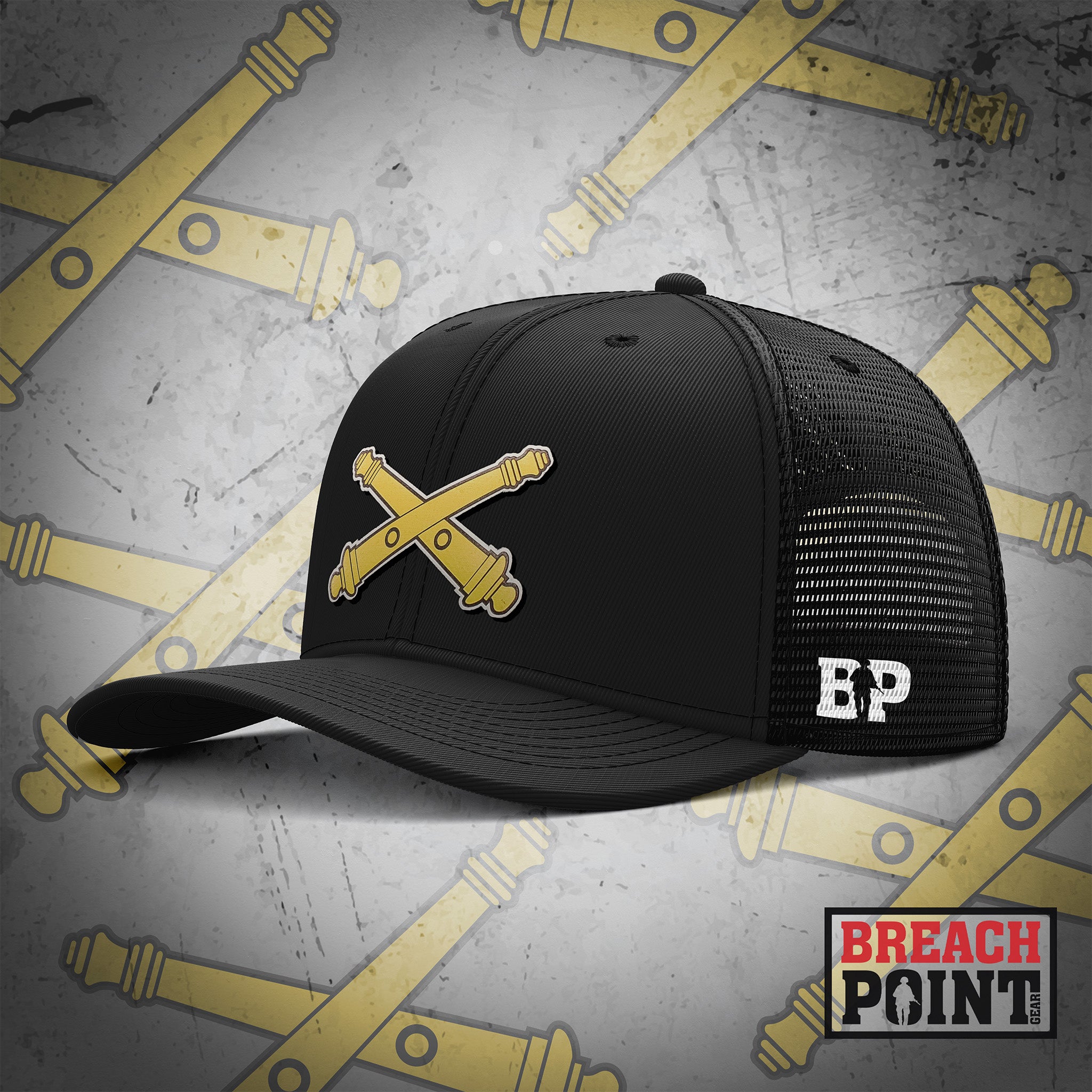 Artillery Branch Insignia - Cap