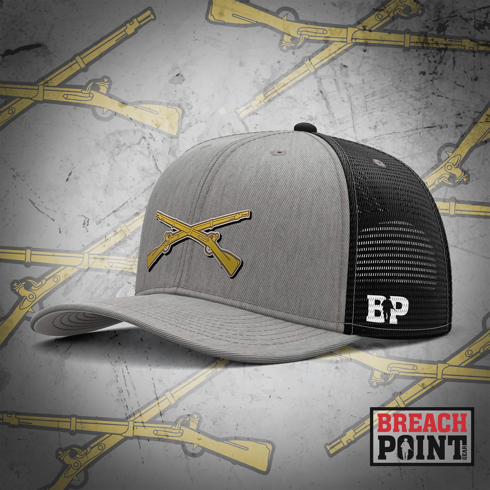 Infantry Branch Insignia - Cap