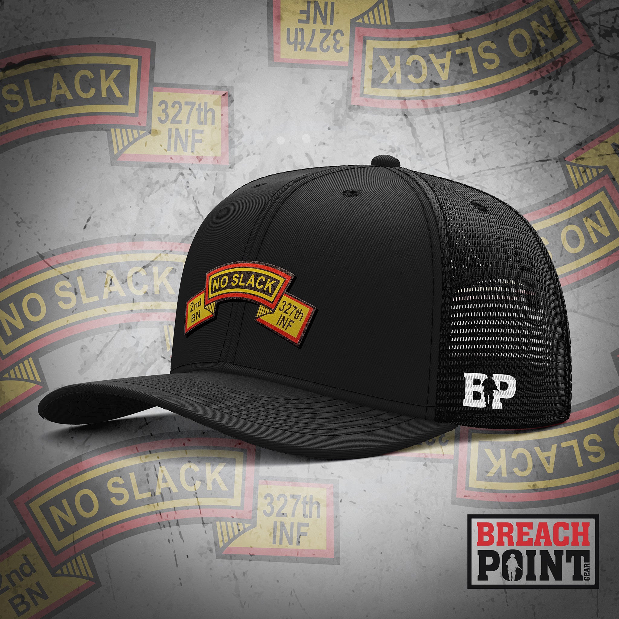 "NO SLACK" 2-327th Infantry Regiment - Cap