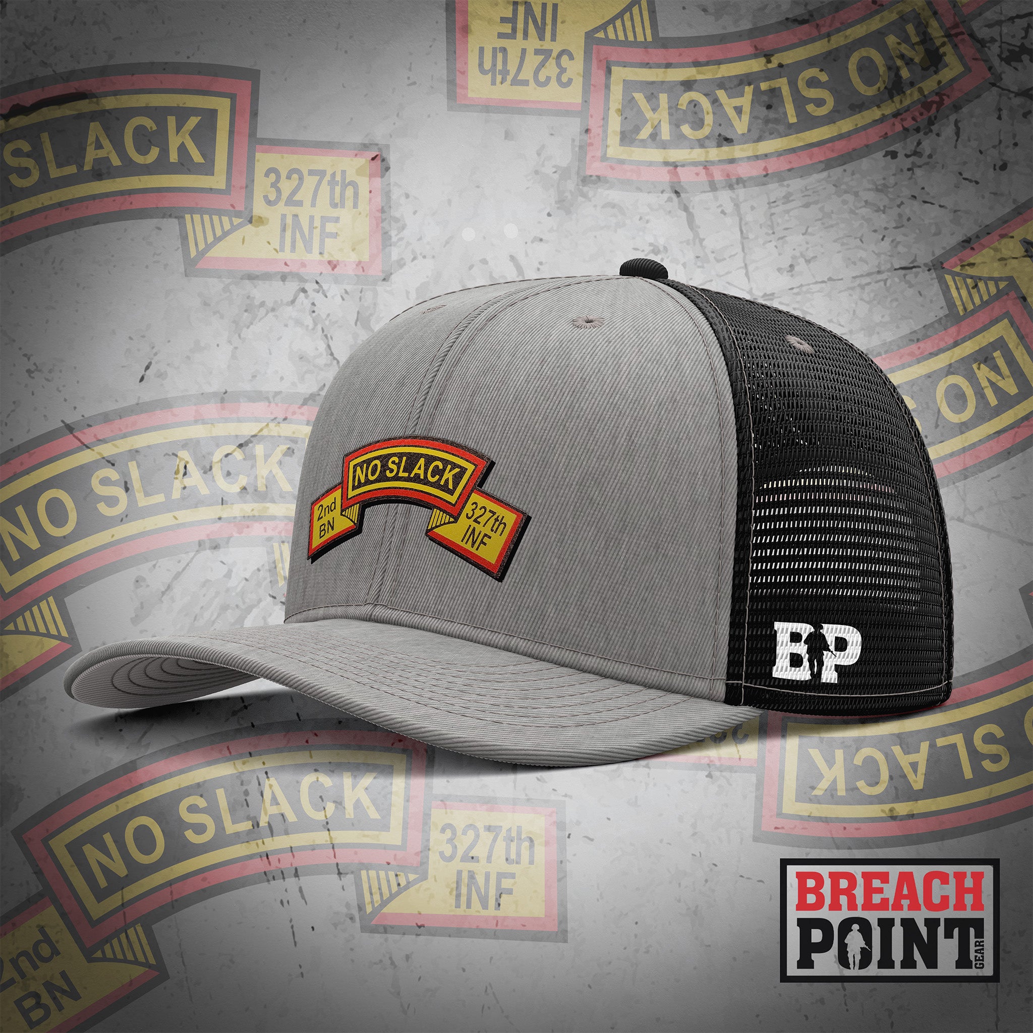 "NO SLACK" 2-327th Infantry Regiment - Cap