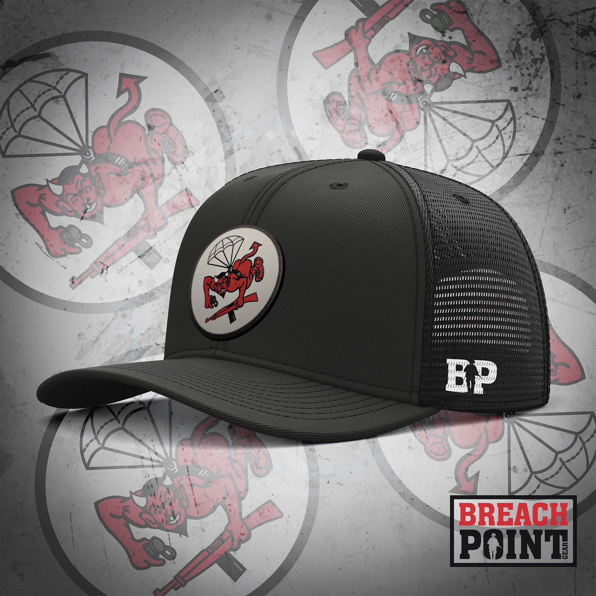 "RED DEVILS" 504th Parachute Infantry Regiment - Cap