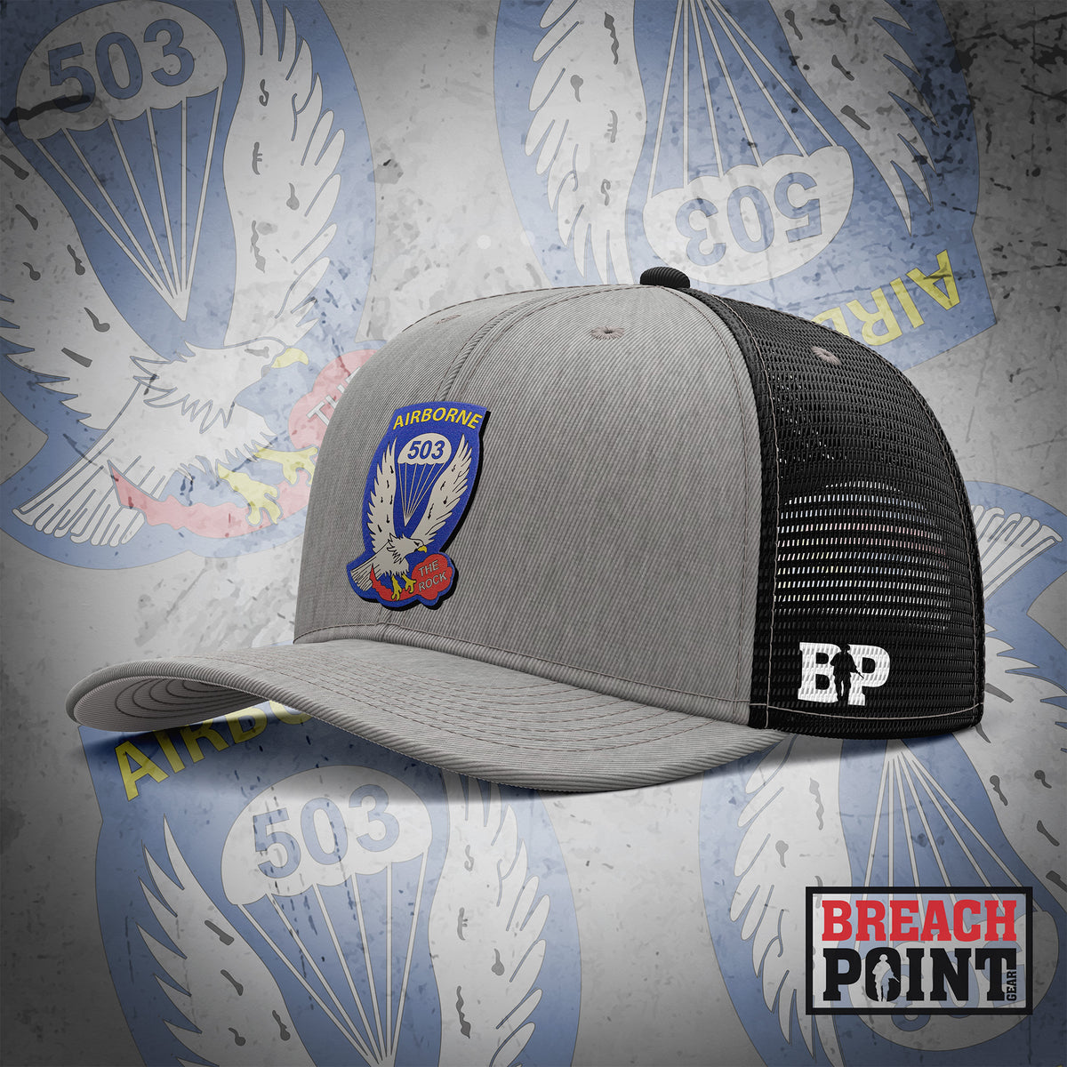 "THE ROCK" 503rd Parachute Infantry Regiment - Cap