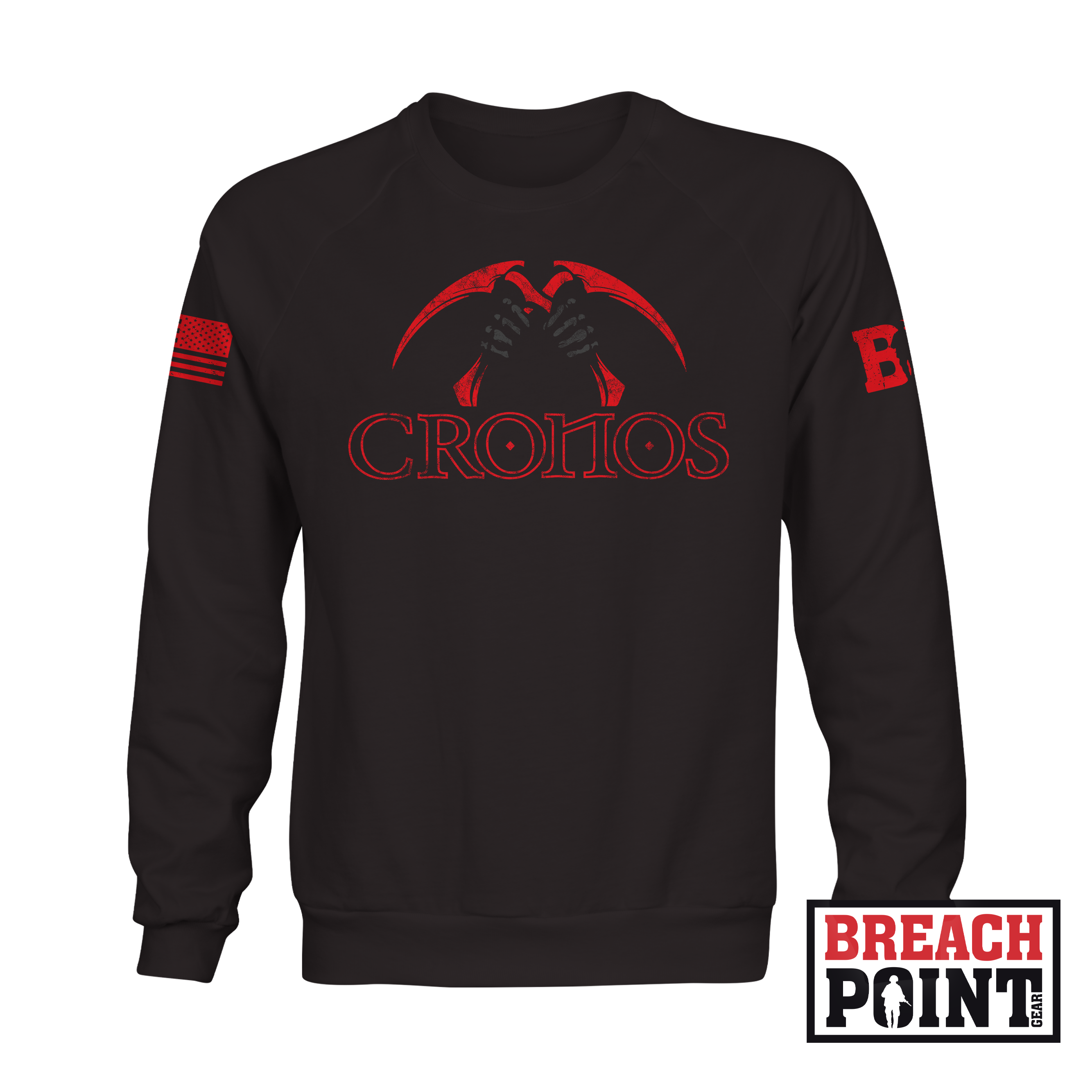"CRONOS" C/1-22nd Field Artillery Regiment - Sweatshirt (B98_BP)