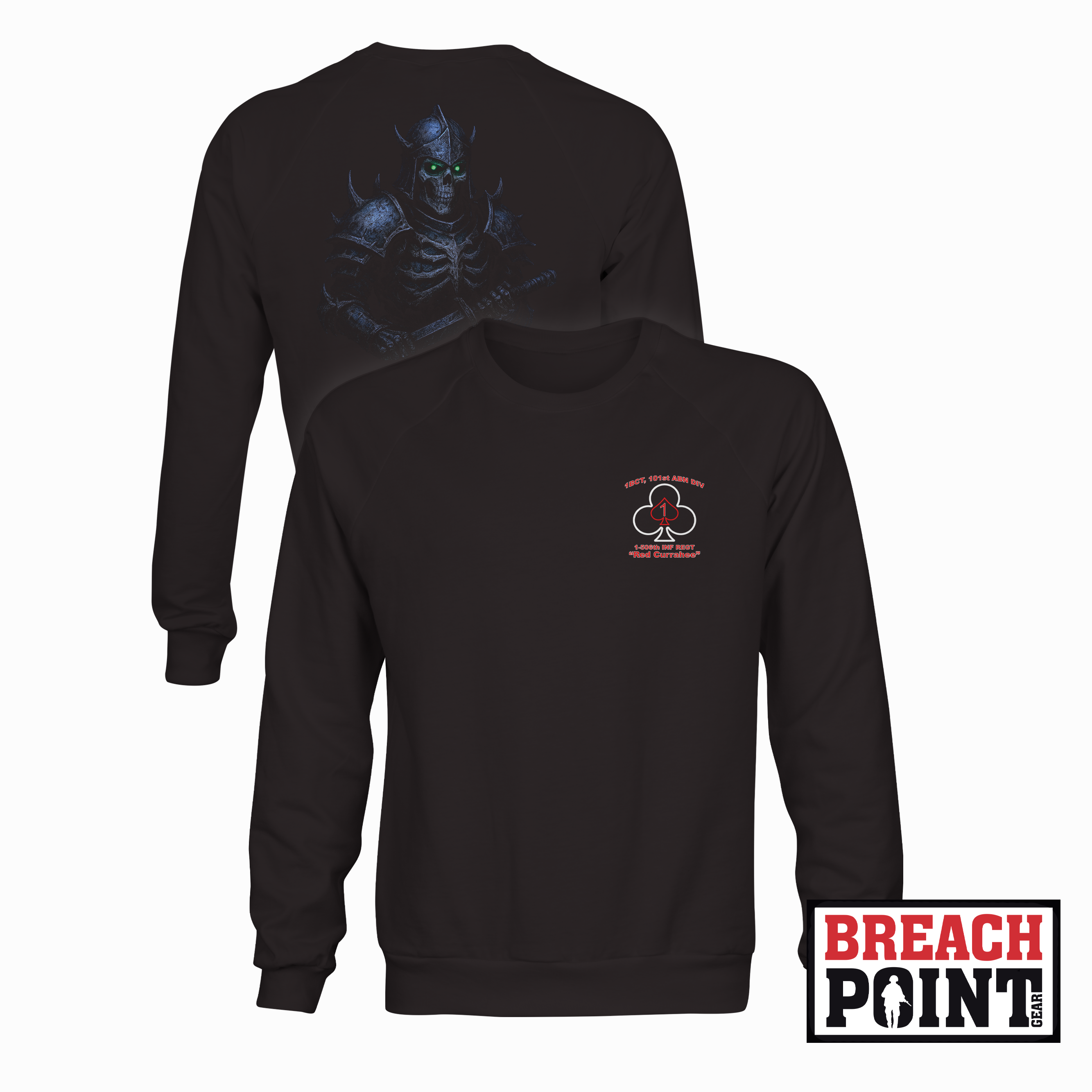"GRAVEWALKER" 1/B/1-506th Infantry Regiment - Sweatshirt (B114)