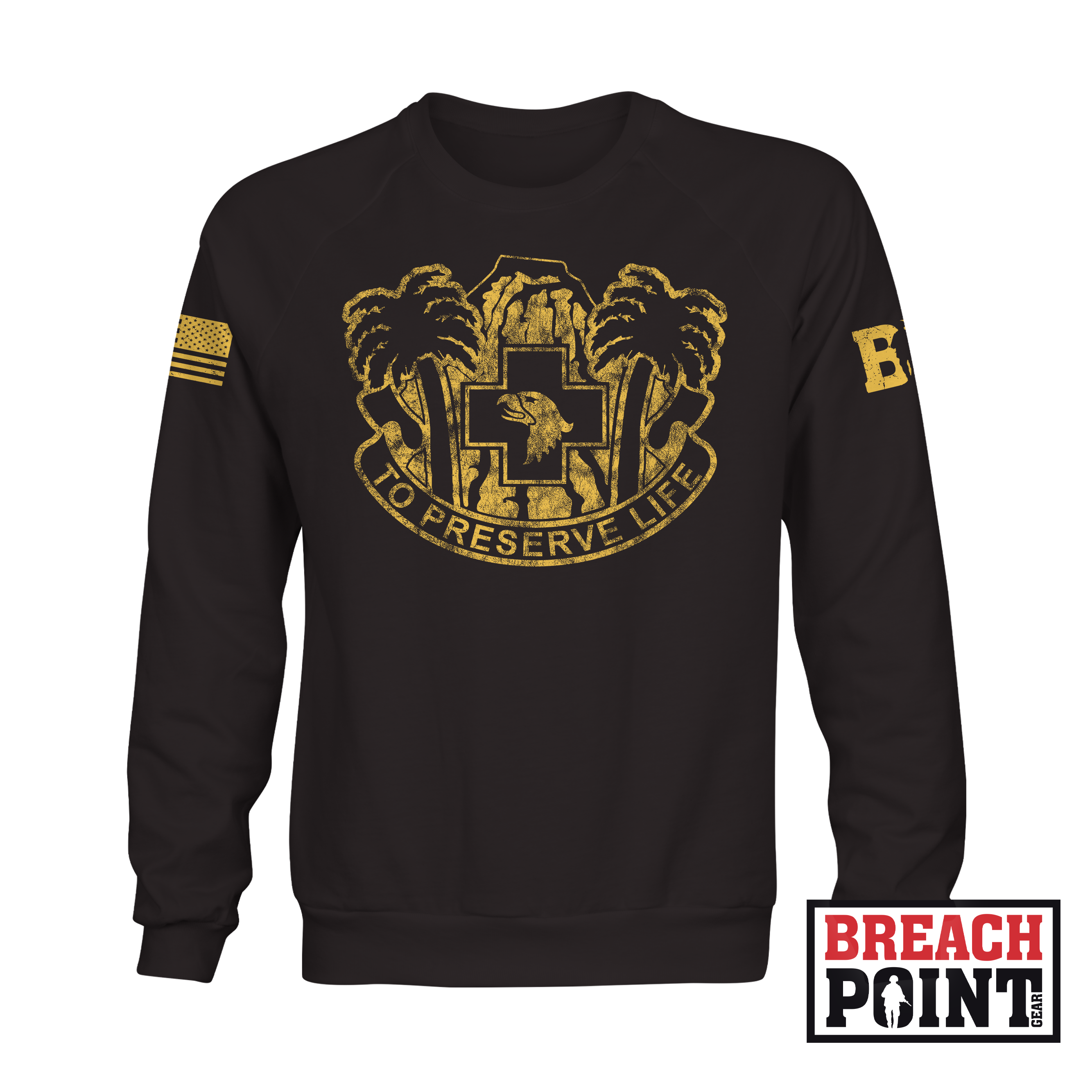 "MEDICS OF DESTINY" 531st Hospital Center - Sweatshirt (B97_BP)