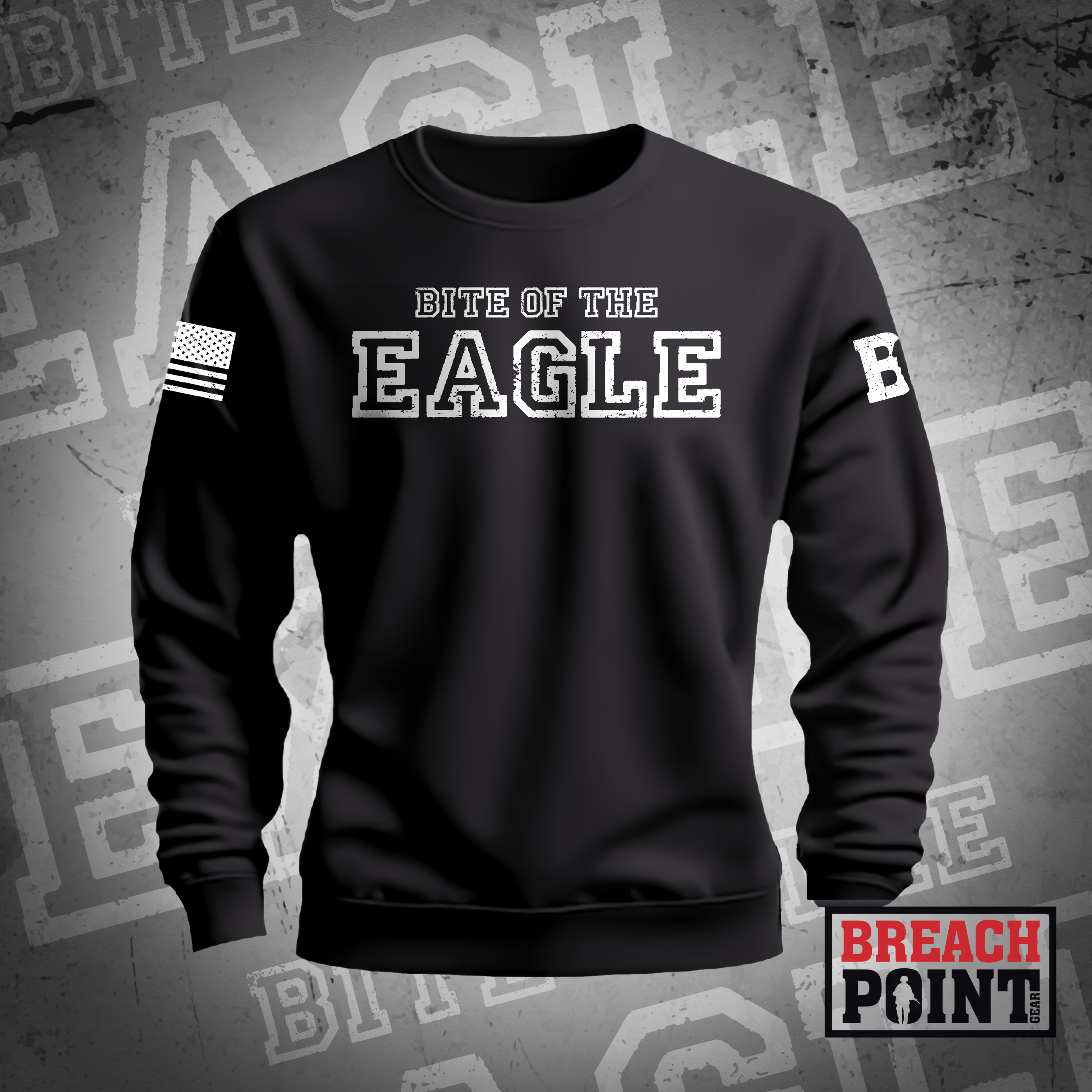 "BITE OF THE EAGLE" Dental Health Activity - Fort Campbell - Sweatshirt (2)