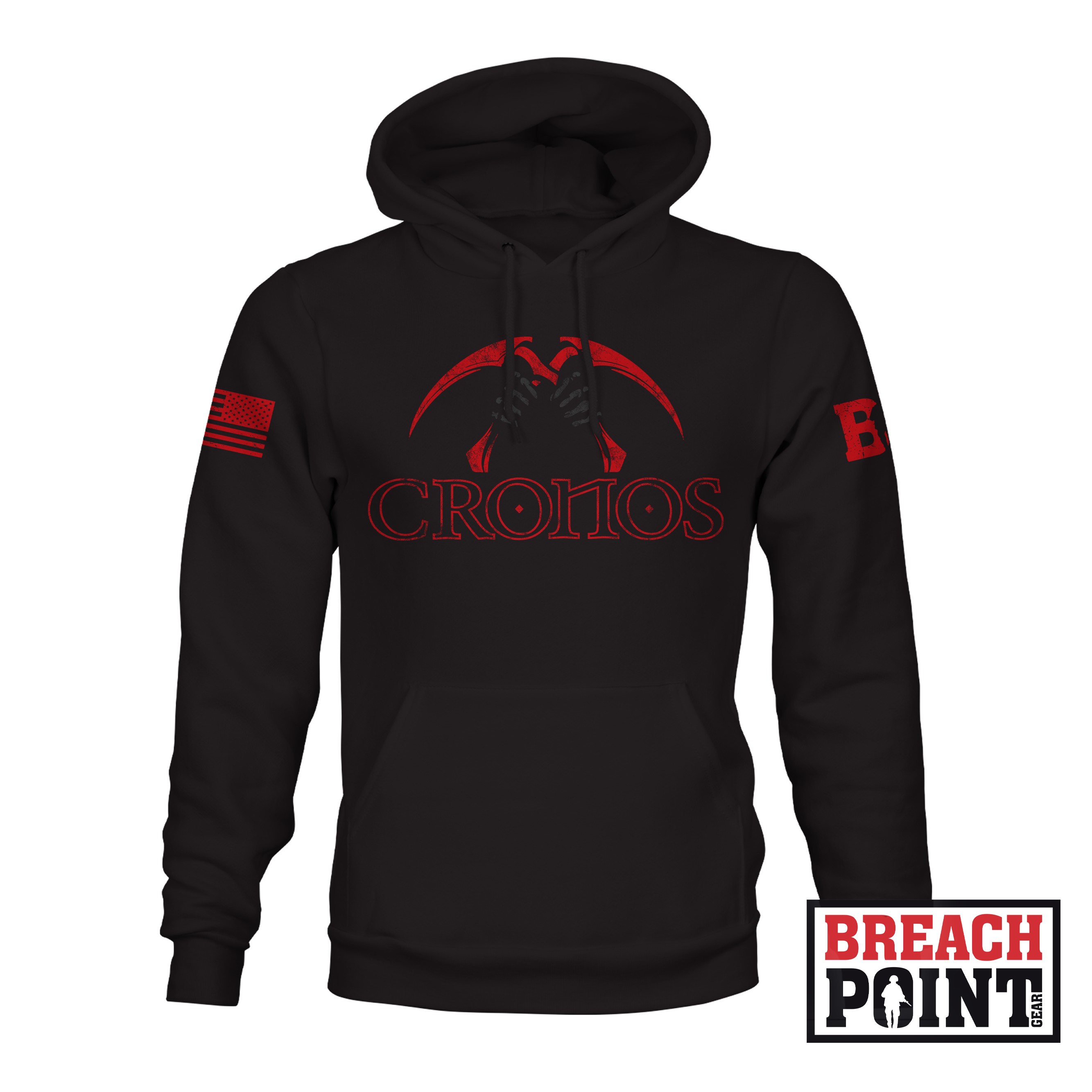 "CRONOS" C/1-22nd Field Artillery Regiment - Hoodie (B98_BP)