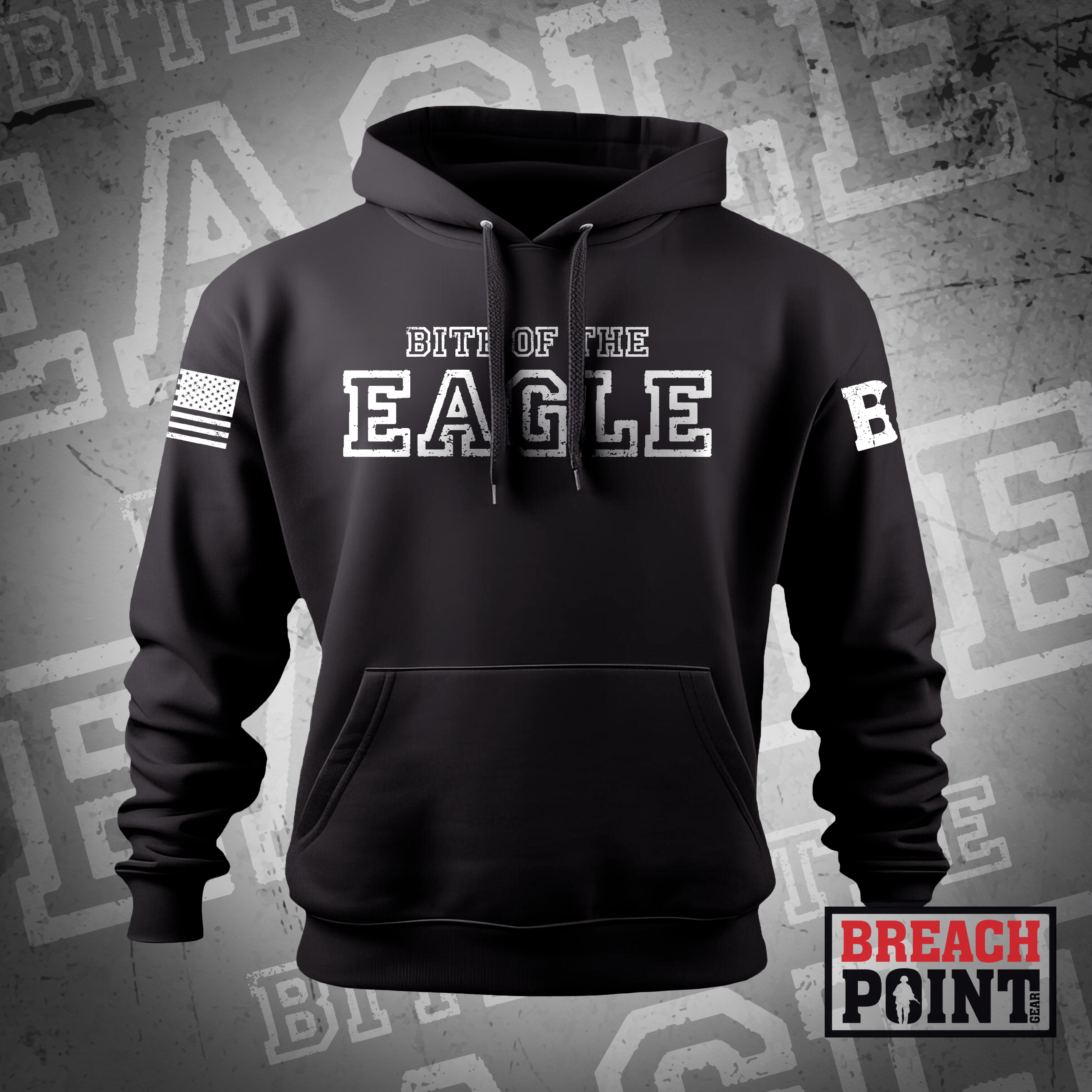 "BITE OF THE EAGLE" Dental Health Activity - Fort Campbell - Hoodie (2)