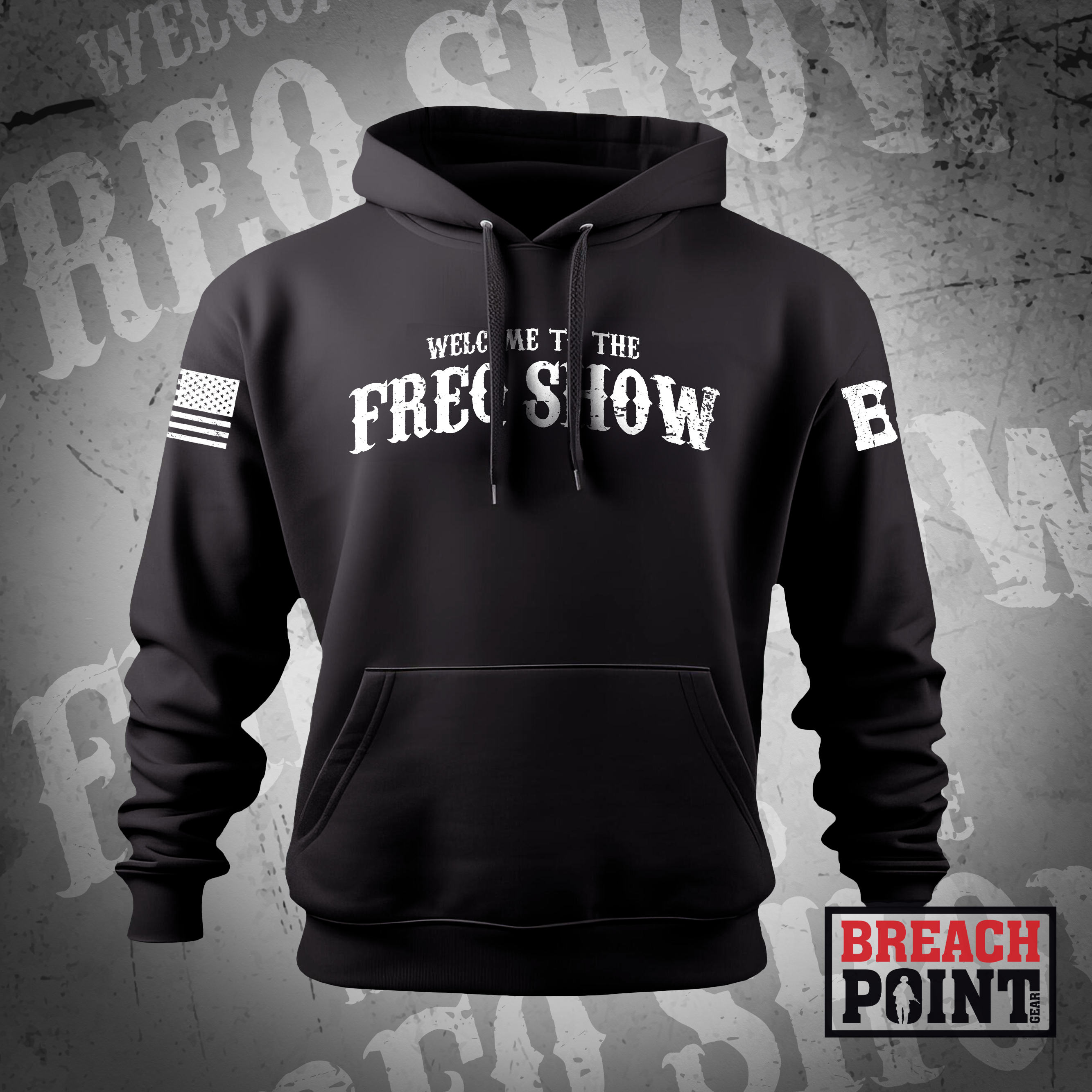 "FREQ SHOW" Cyber Platoon/MPC/2-327th Infantry Regiment - Hoodie (2)