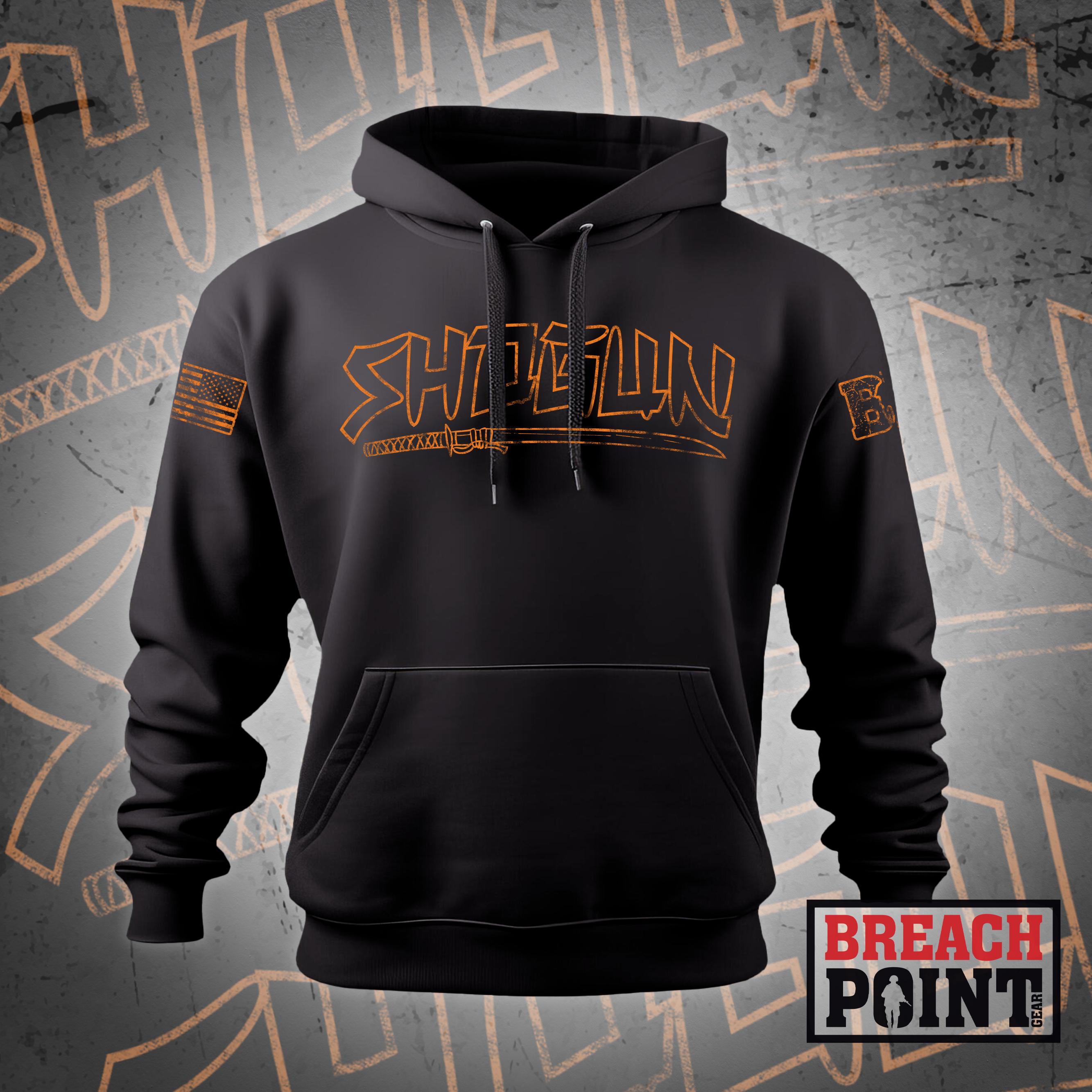 "SHOGUN" HHC/101st Division, Signal Battalion - Hoodie (2)