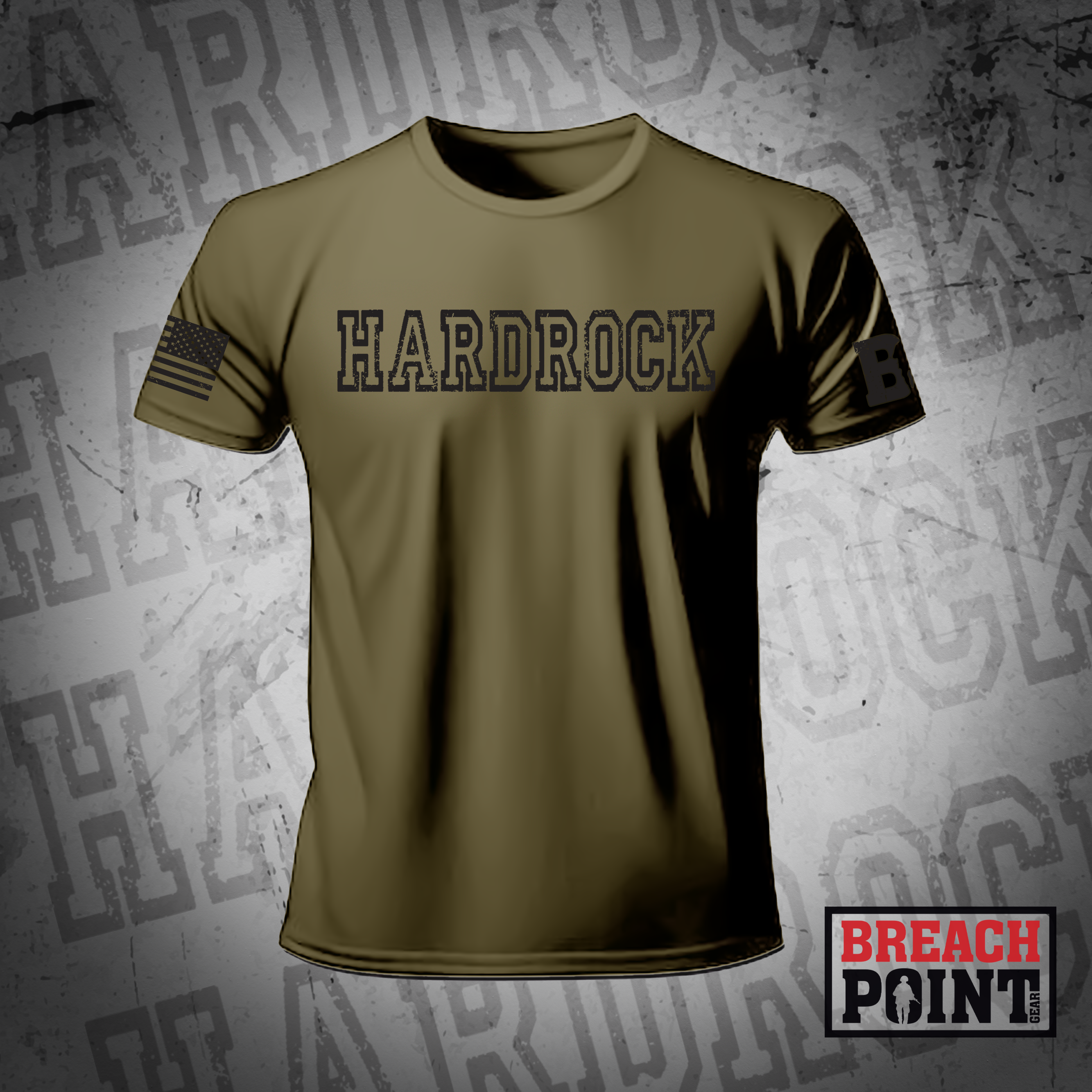 "HARDROCK" A/1-502nd Infantry Regiment - Military Tee (2)