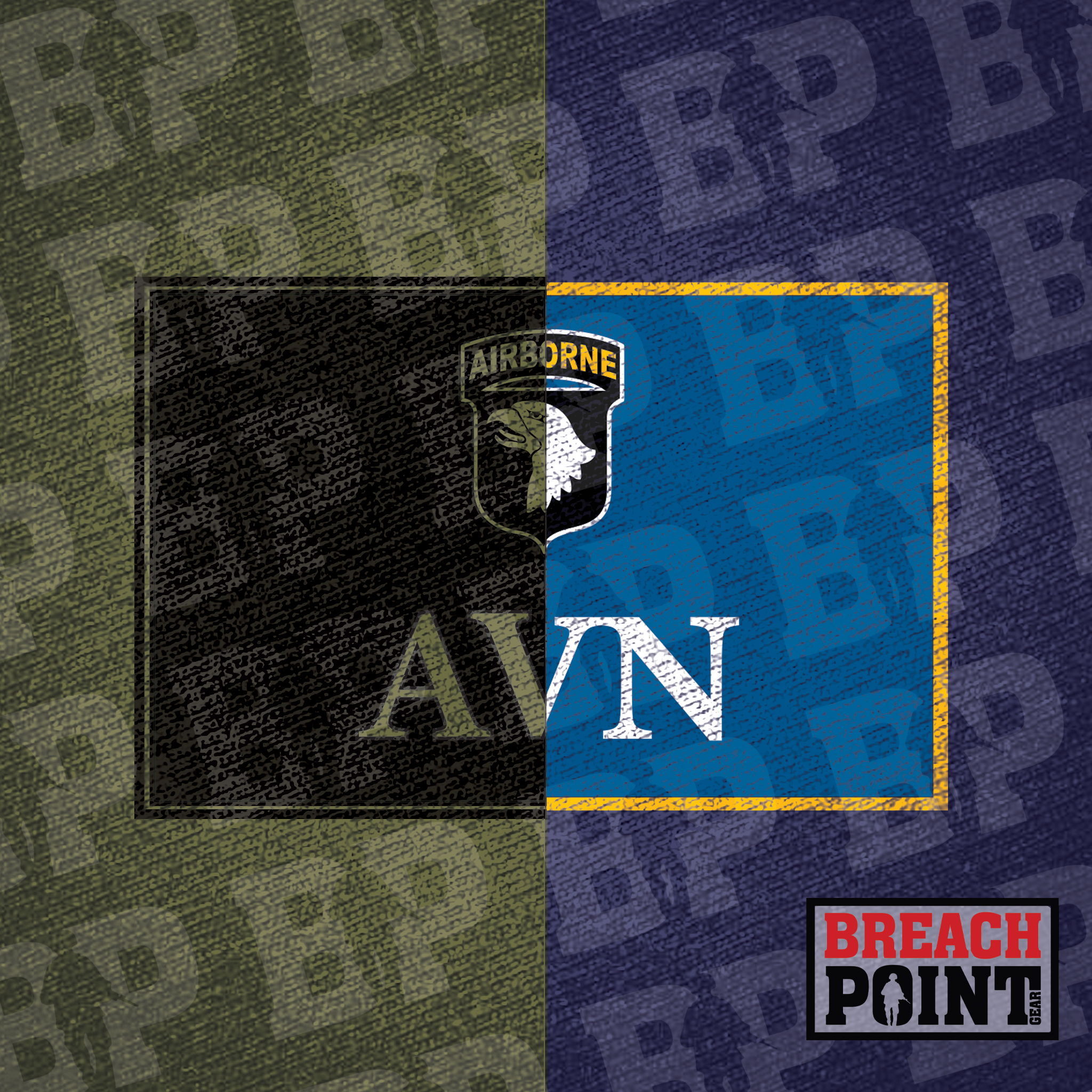 "GHOST RIDERS" D/5-101st Combat Aviation Brigade - T-Shirt (B109)