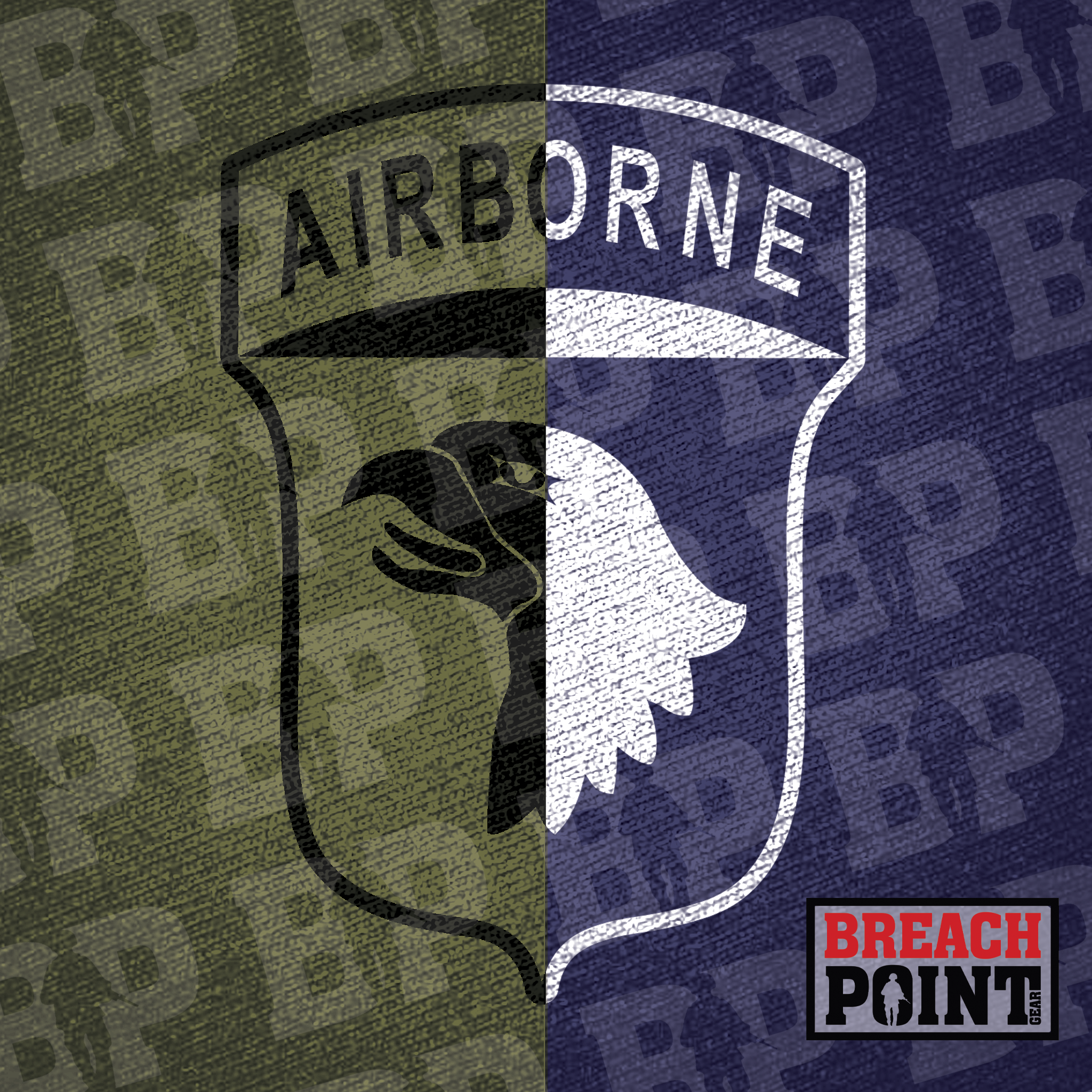 "GHOST RIDERS" D/5-101st Combat Aviation Brigade - T-Shirt (B109)