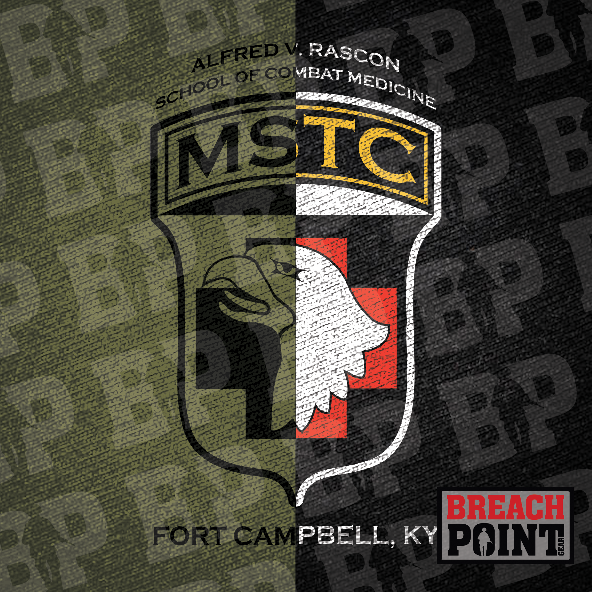 "RASCON" Medical Simulation Training Center - Military Tee (B116)