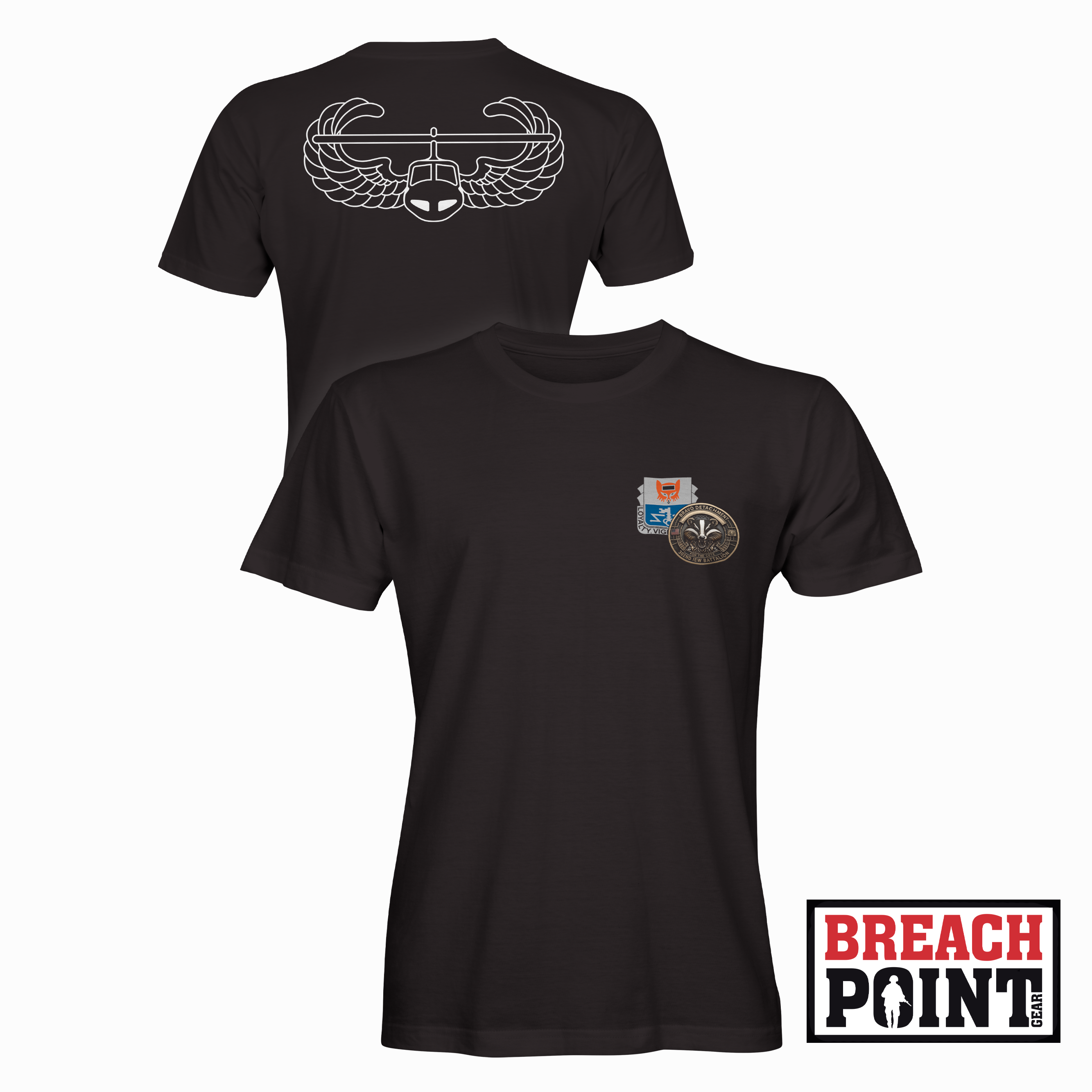 "BADGERS" B/302nd Intelligence and Electronic Warfare Battalion - T-Shirt (B152-2)