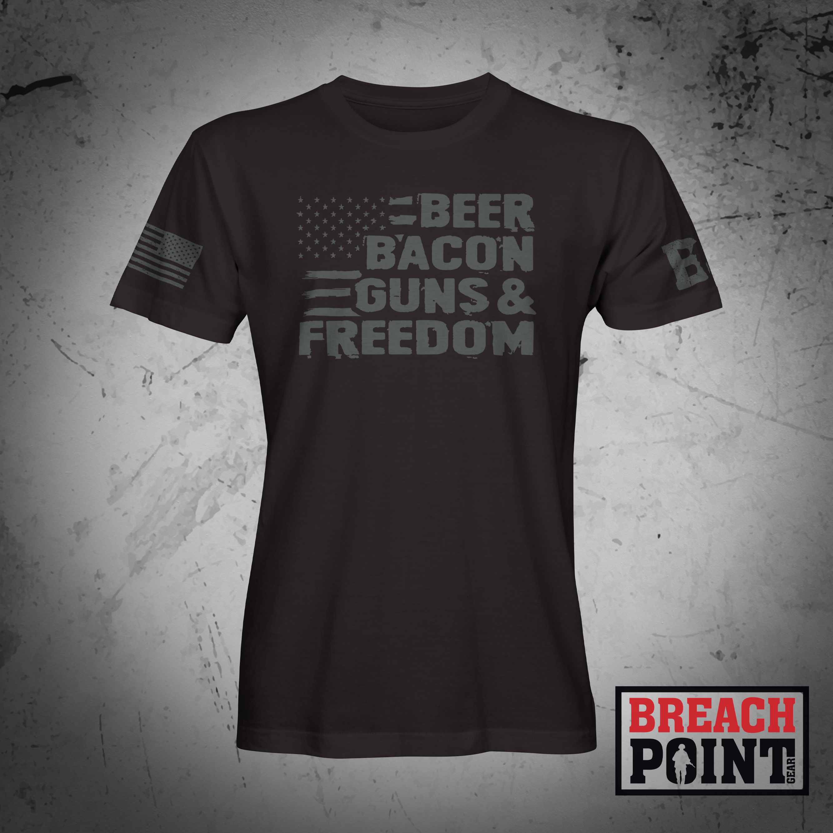 Beer, Bacon, Guns, and Freedom - T-Shirt