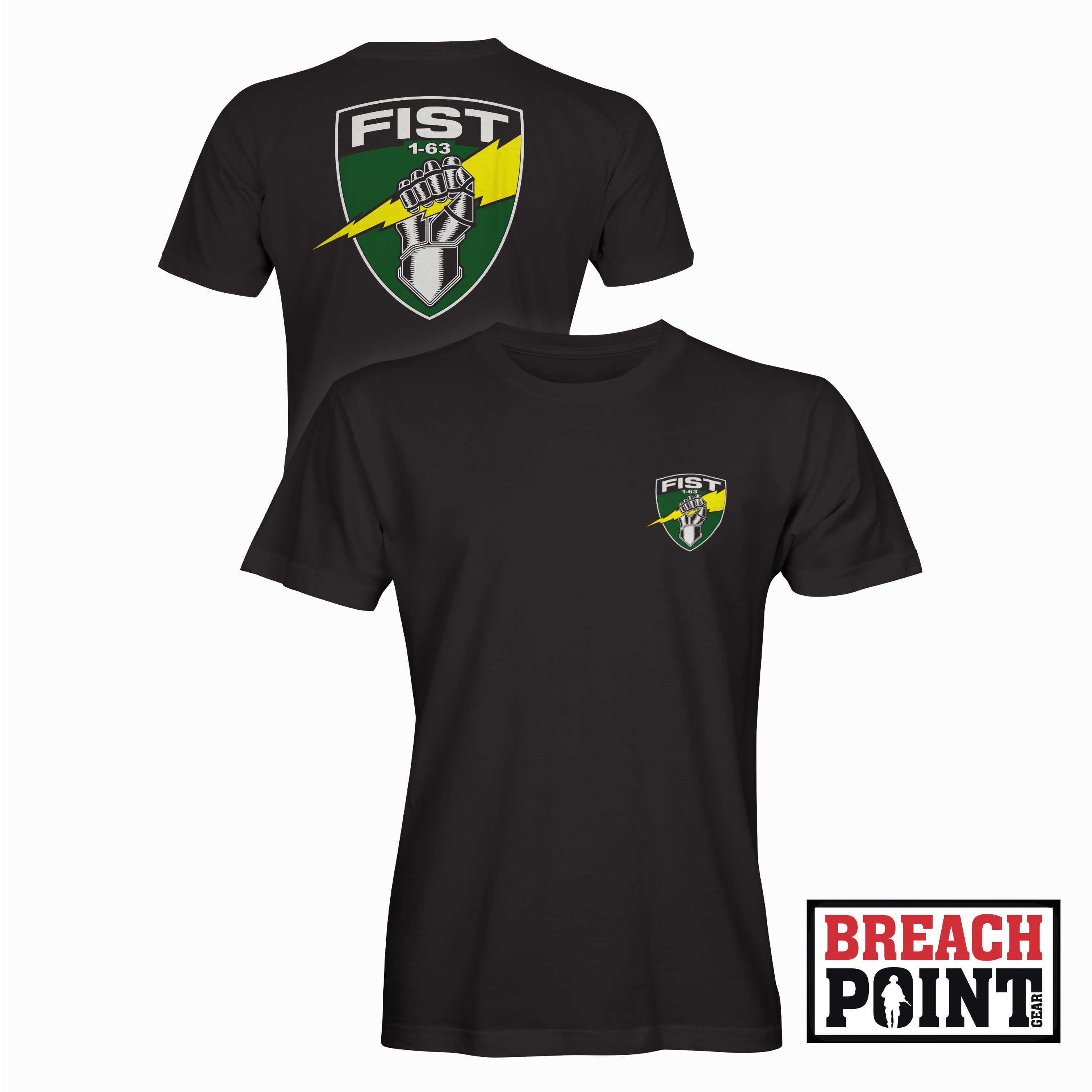 "DRAGON FIST" 1-63rd Armor Regiment - T-Shirt (B119)