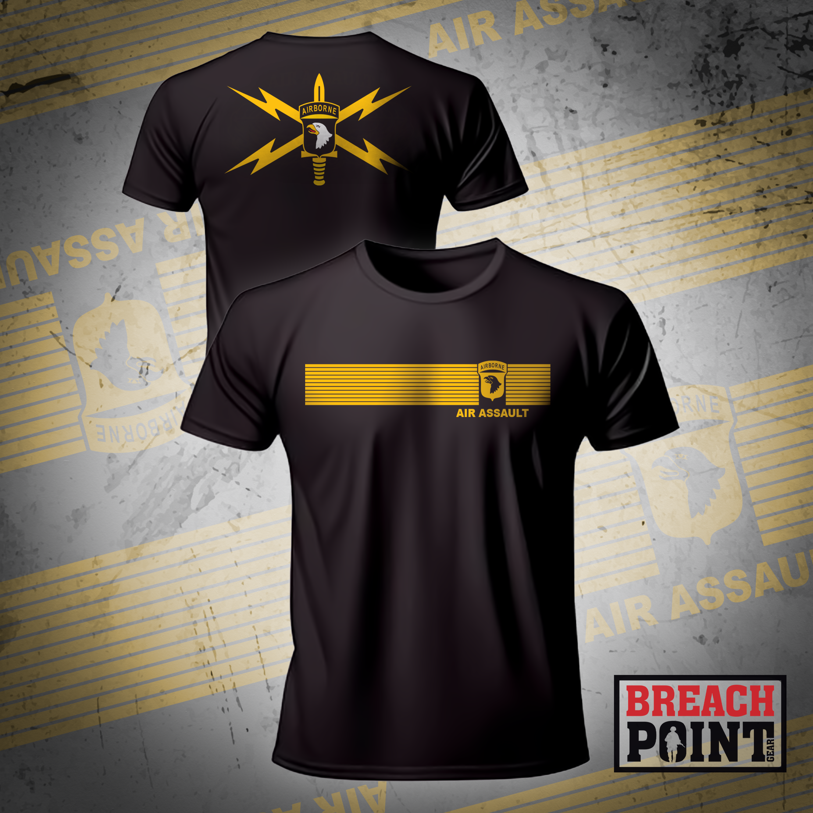 "G39" 101 Airborne Division, Headquarters and Headquarters Battalion - T-Shirt (2)