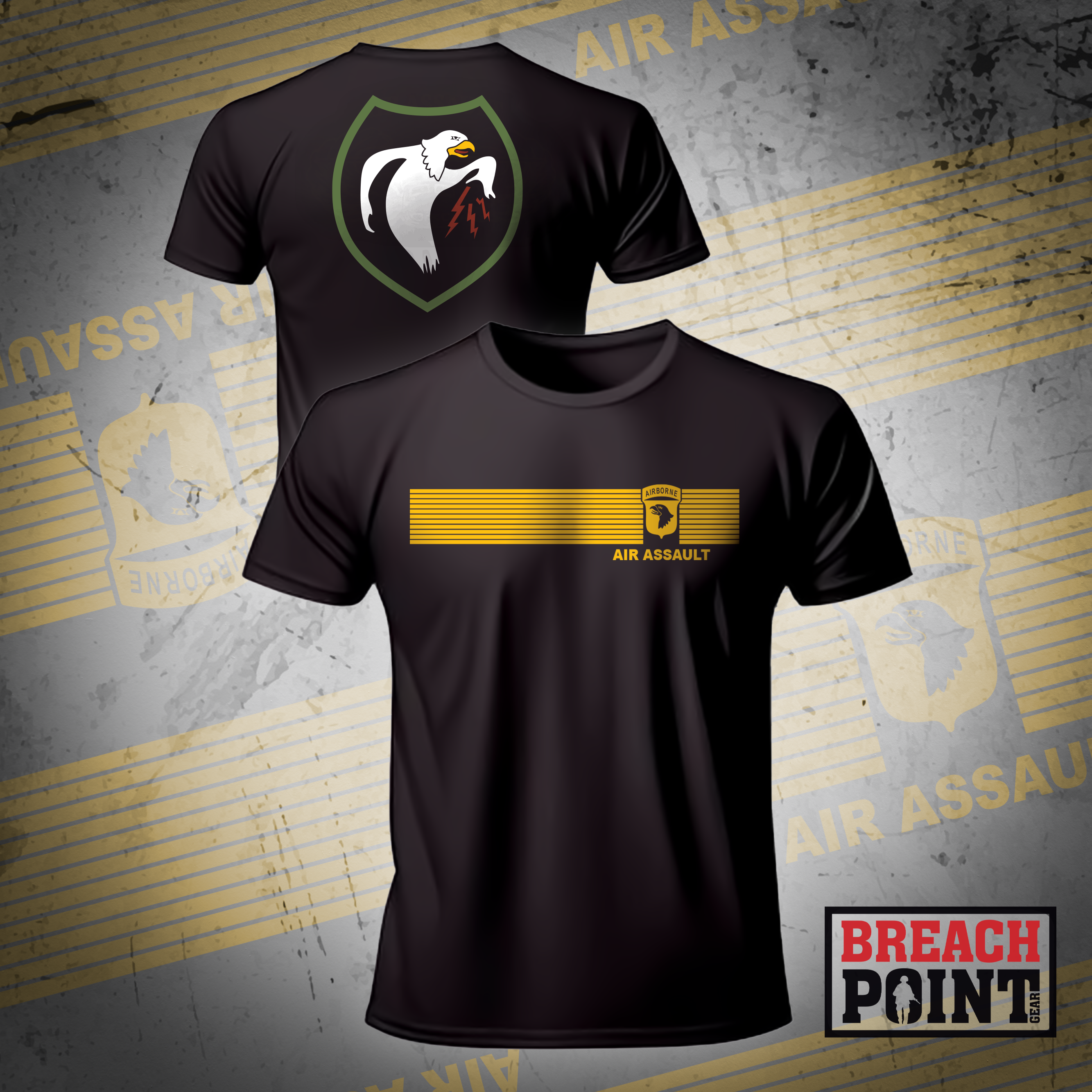 "G39" 101 Airborne Division, Headquarters and Headquarters Battalion - T-Shirt (3)