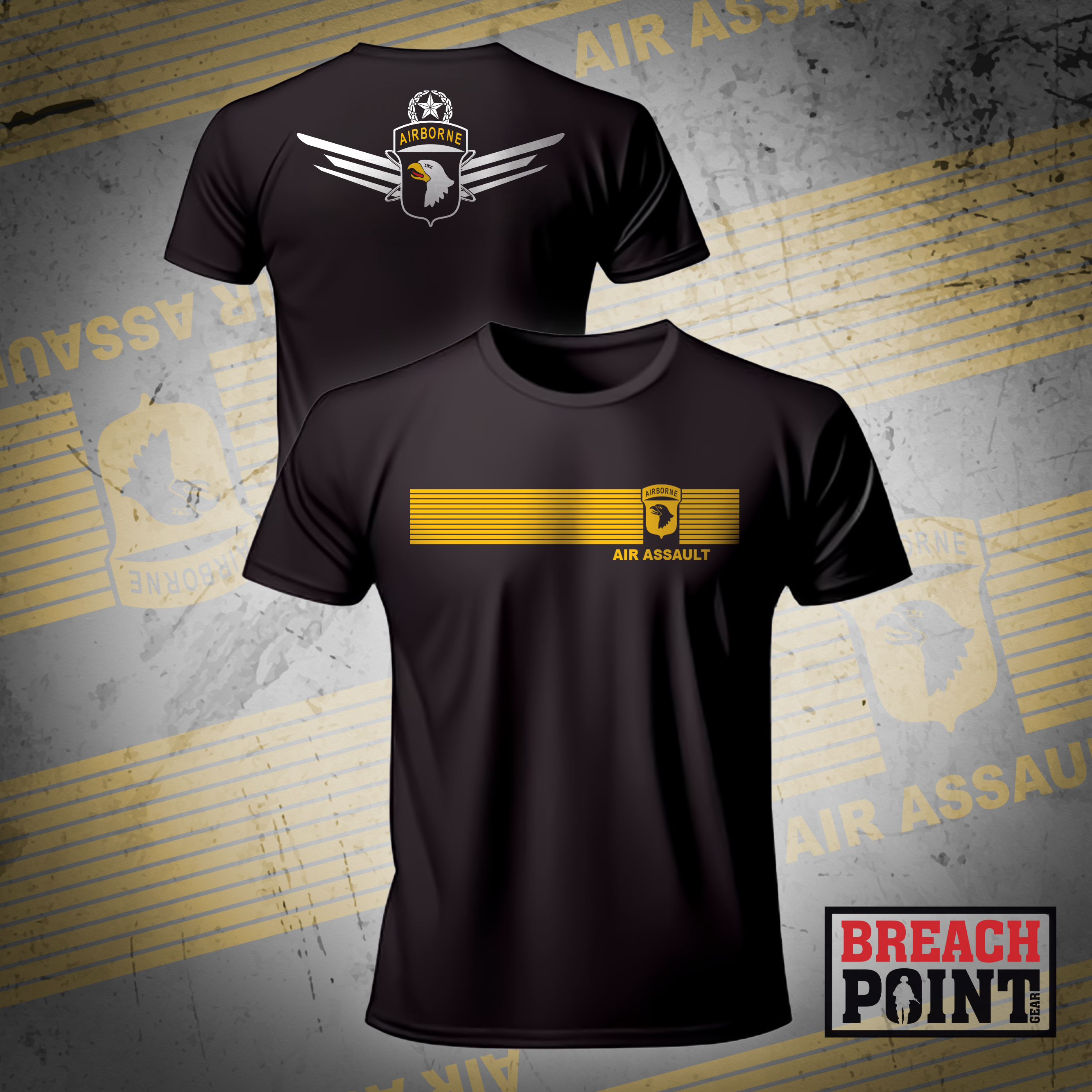 "G39" 101 Airborne Division, Headquarters and Headquarters Battalion - T-Shirt (4)