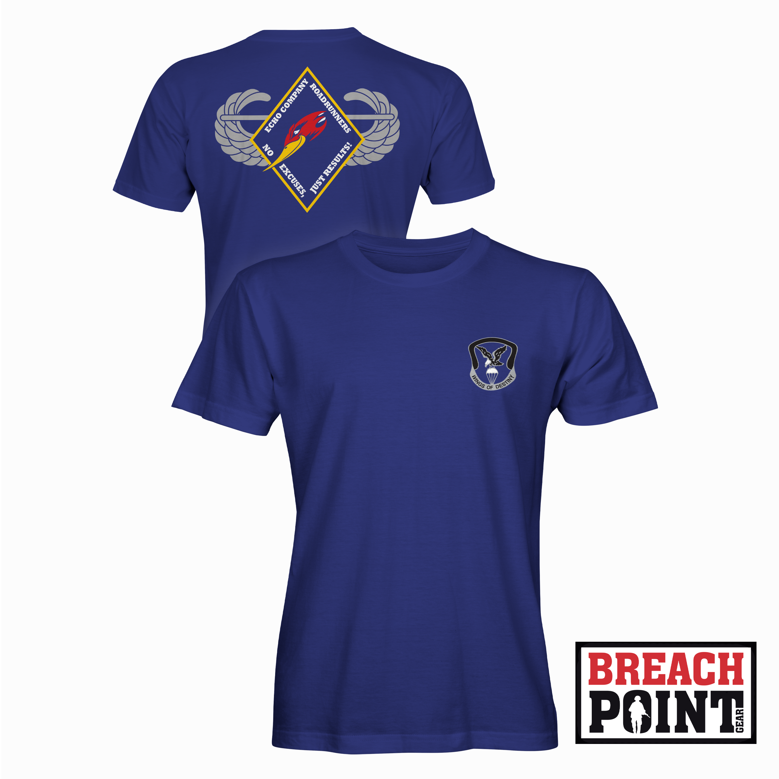 "ROADRUNNERS" E/96th Aviation Support Battalion - T-Shirt (B130)